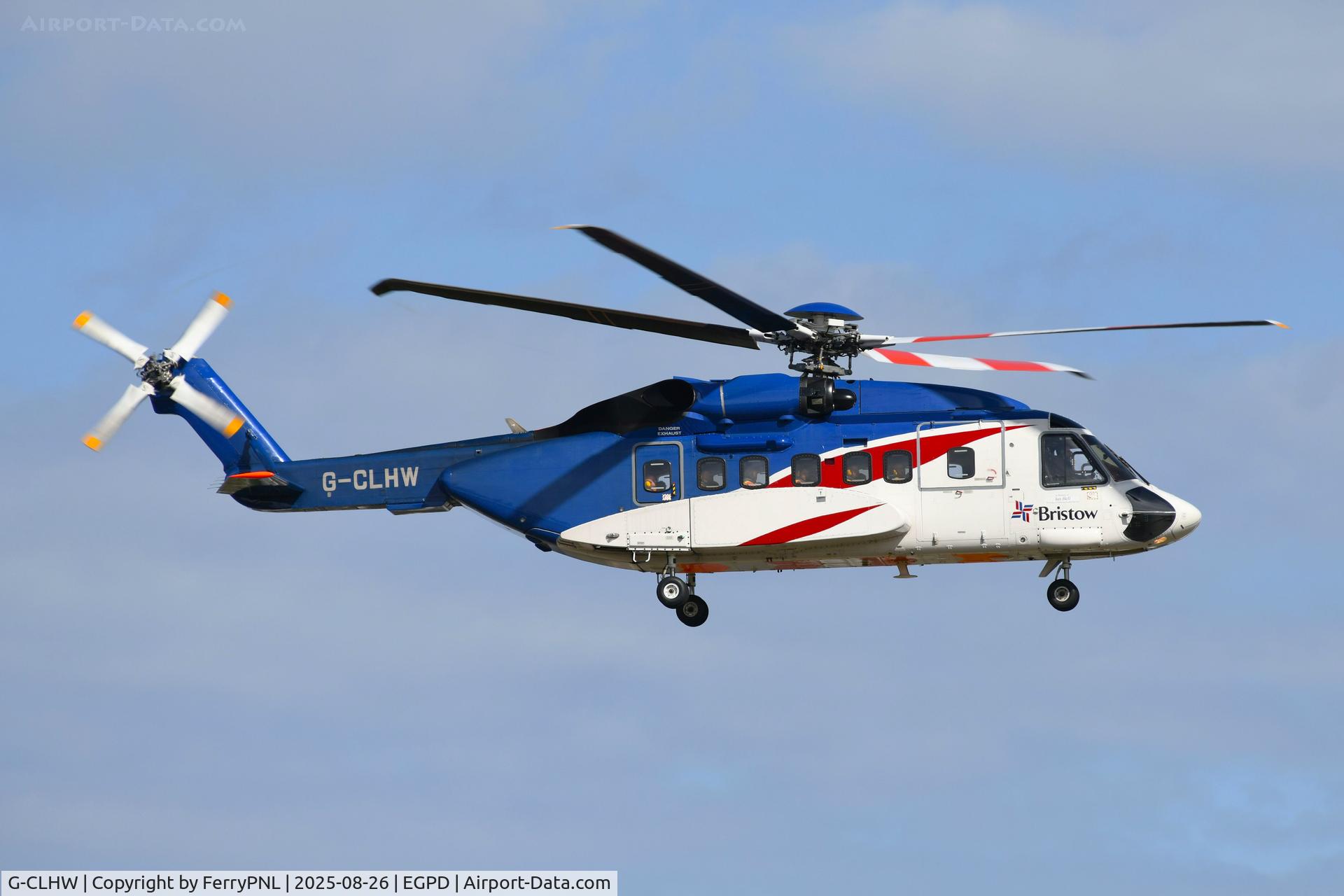 G-CLHW, 2009 Sikorsky S-92A C/N 920105, Impressive machine this S-92A operated by Bristow Helicopters