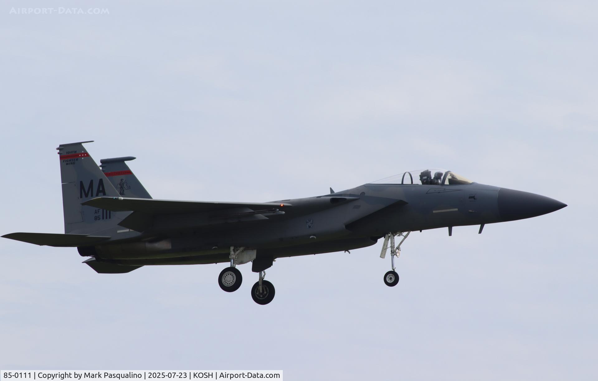 85-0111, McDonnell Douglas F-15C Eagle C/N 0966/C353, McDonnell Douglas F-15C
