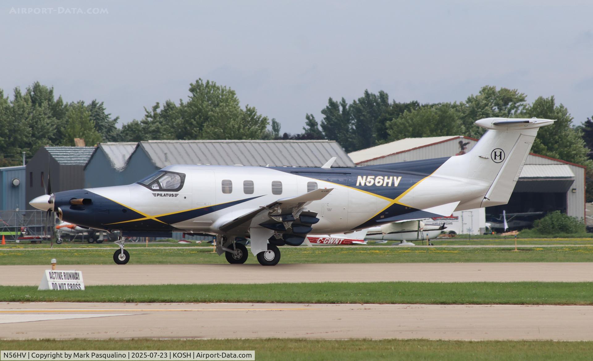 N56HV, 2021 Pilatus PC-12/47E C/N 2103, Pilatus PC-12/47E