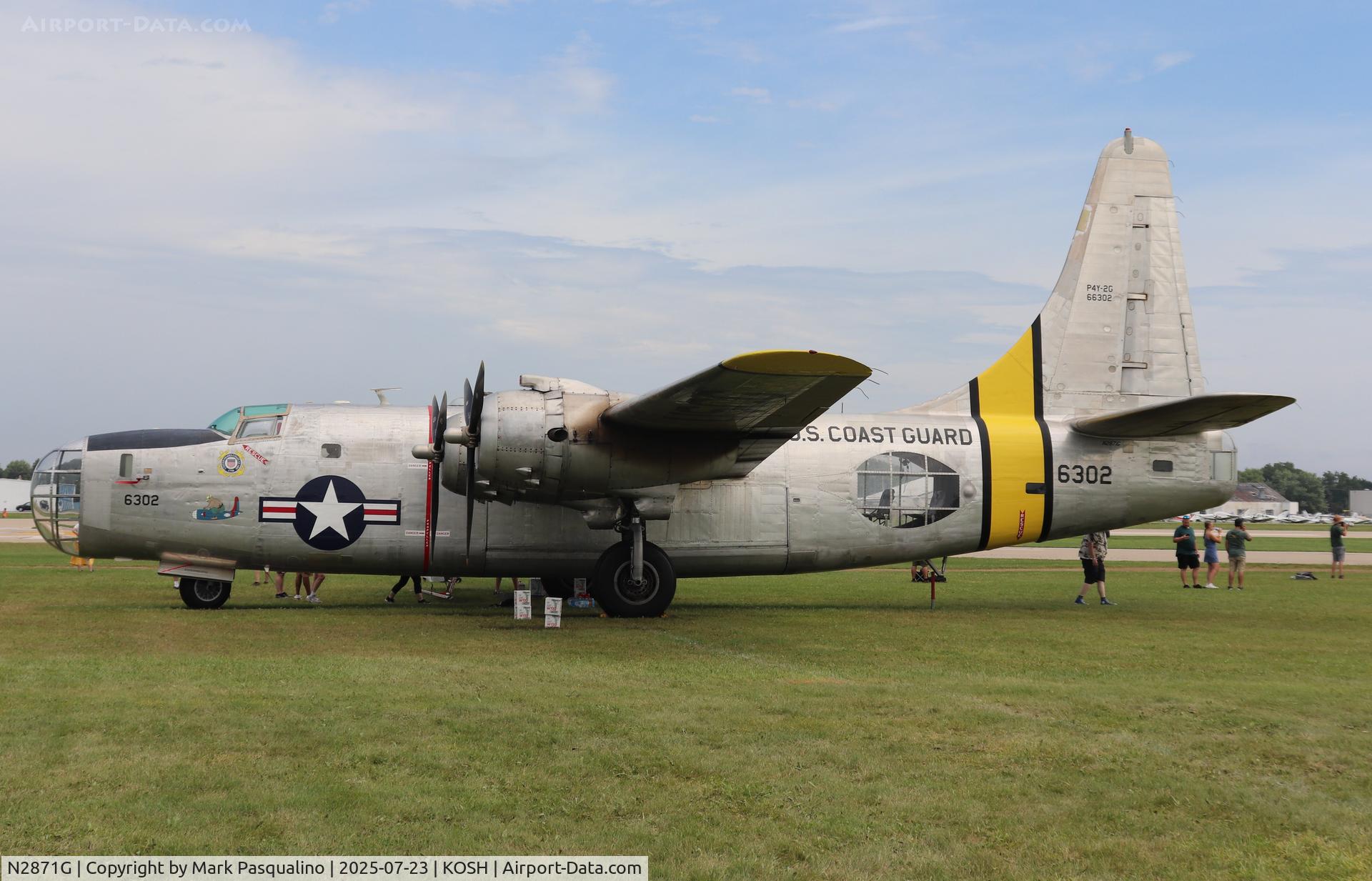 N2871G, Consolidated Vultee P4Y-2 Privateer C/N 66302, Consolidated Vultee P4Y-2