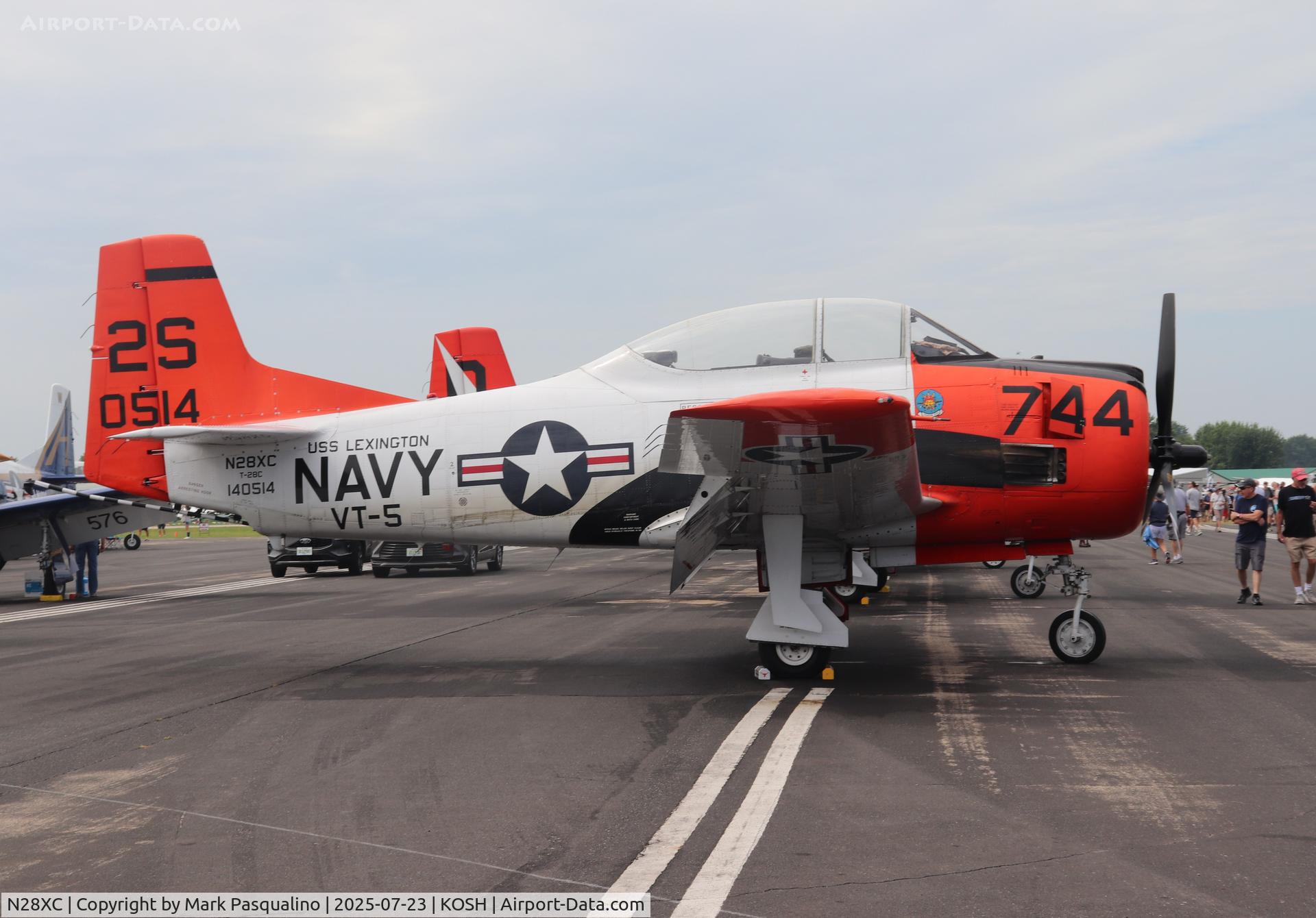 N28XC, 1954 North American T-28C Trojan C/N 226-91 (140514), North American T-28C