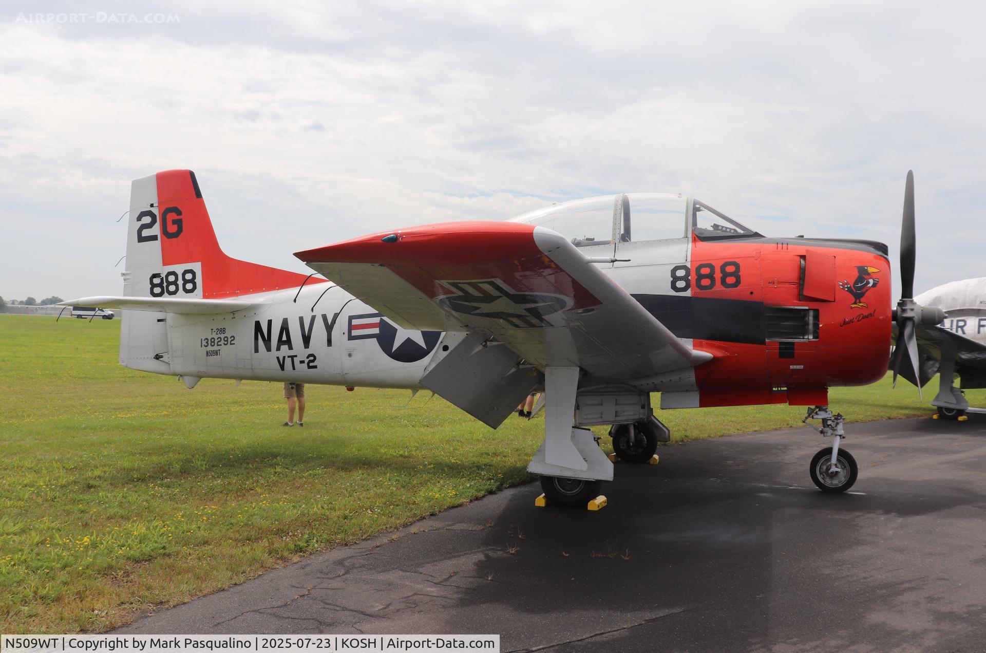 N509WT, North American T-28B Trojan C/N 200-363, North American T-28B