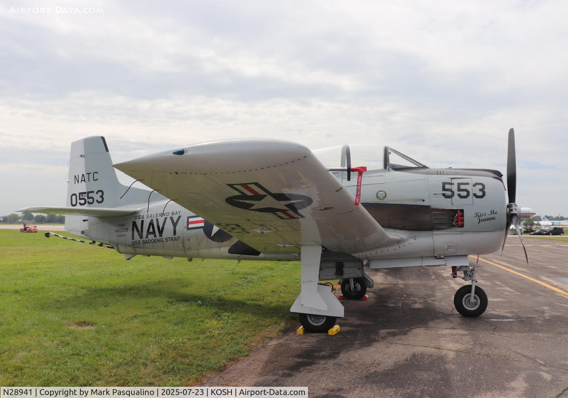 N28941, 1956 North American T-28C Trojan C/N 226-130 (140553), North American T-28C