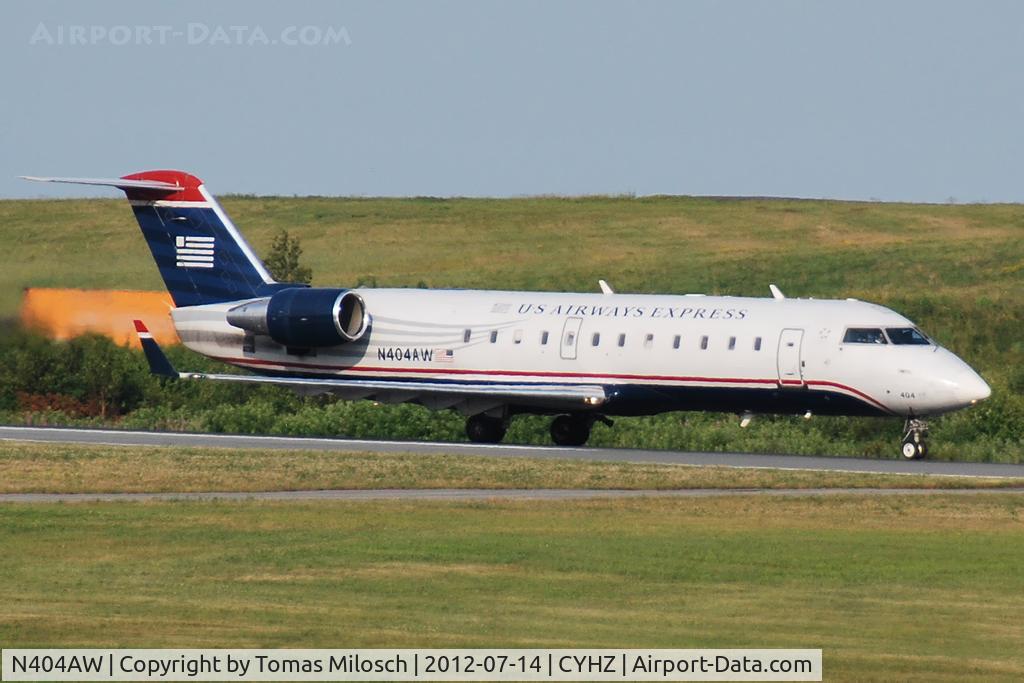 N404AW, 1999 Canadair CRJ-200LR (CL-600-2B19) C/N 7294,  