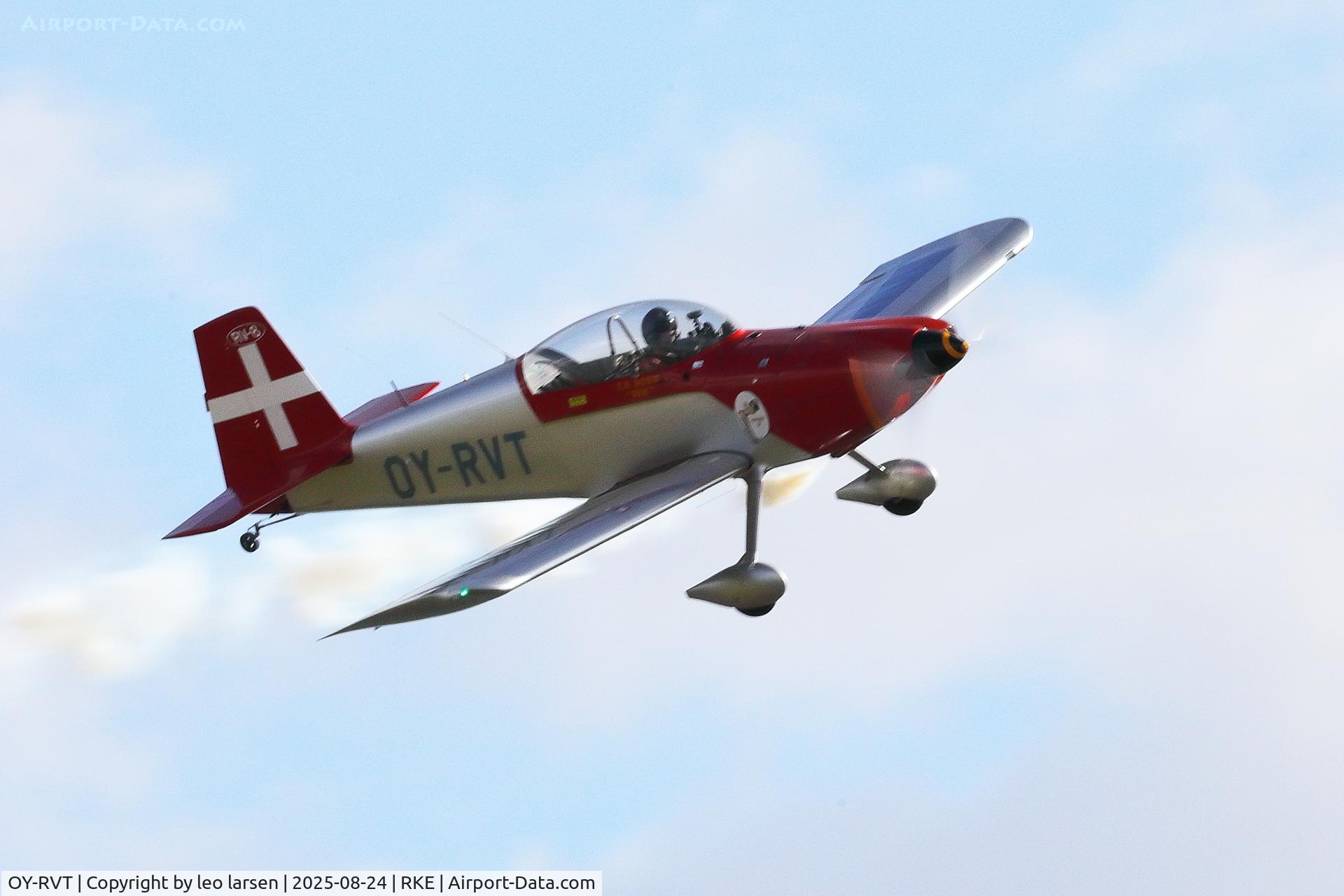 OY-RVT, 2015 Vans RV-8 C/N 0602-80128, Roskilde Air Show 24.8.2025
