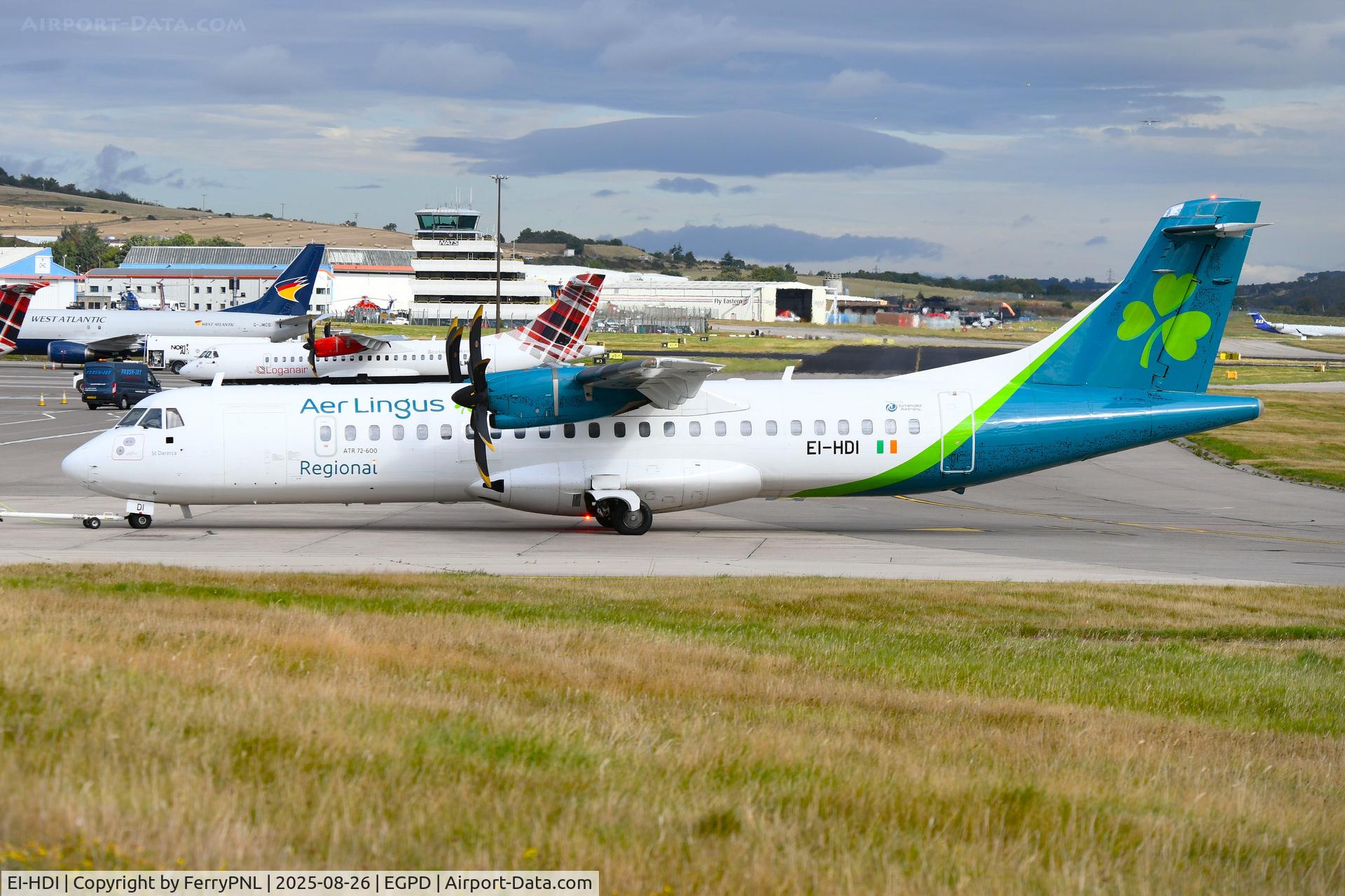 EI-HDI, 2013 ATR 72-600 (72-212A) C/N 1087, Aer Lingus Regional ATR72 pushed-back