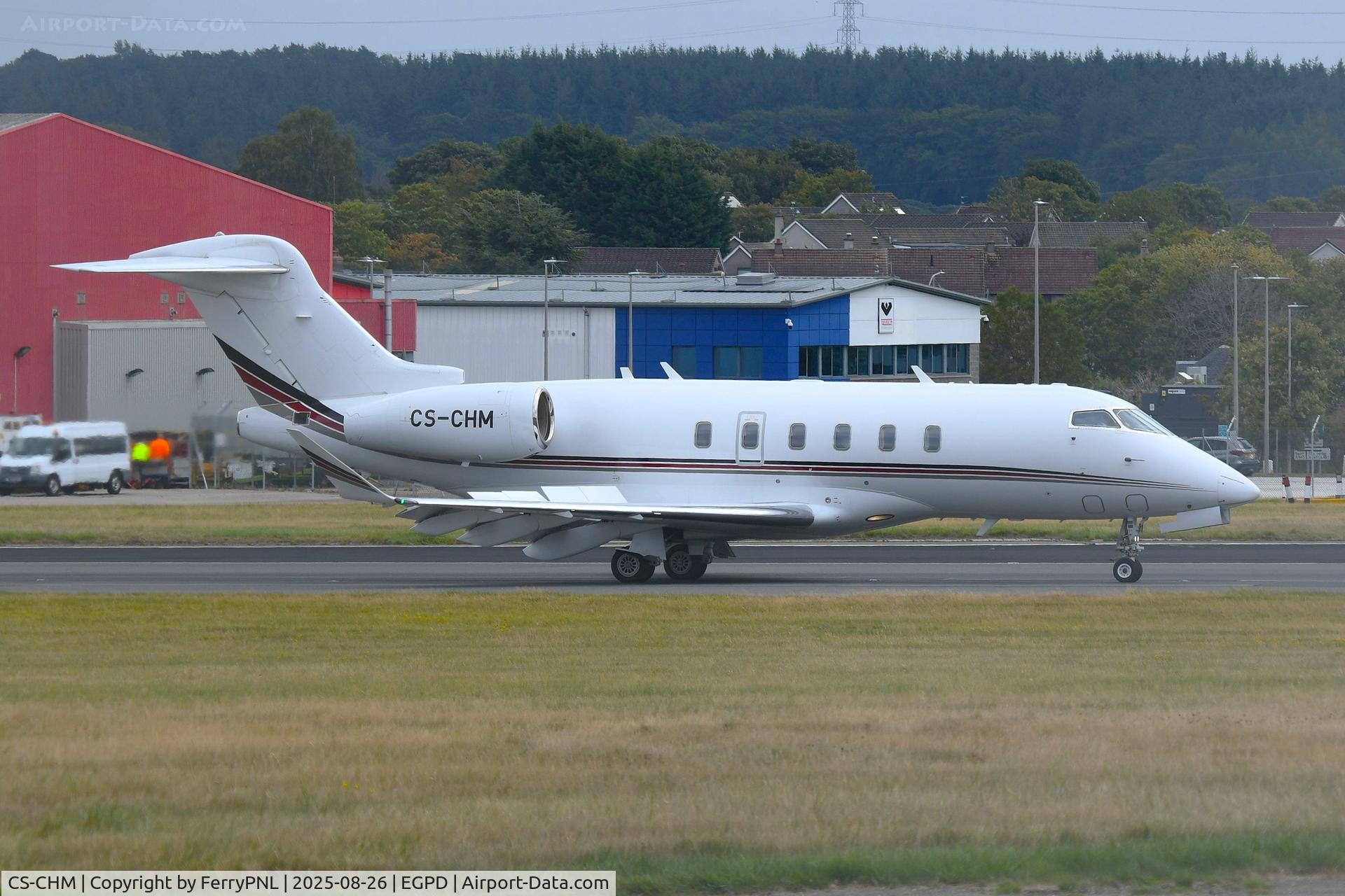 CS-CHM, 2021 Bombardier BD-100-1A10 Challenger 350 C/N 20900, Netjets CL350 arriving