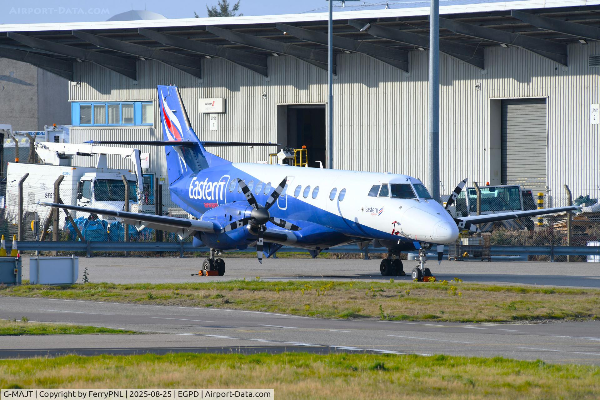 G-MAJT, 1994 British Aerospace Jetstream 41 C/N 41040, Eastern Airways BAe41 parked