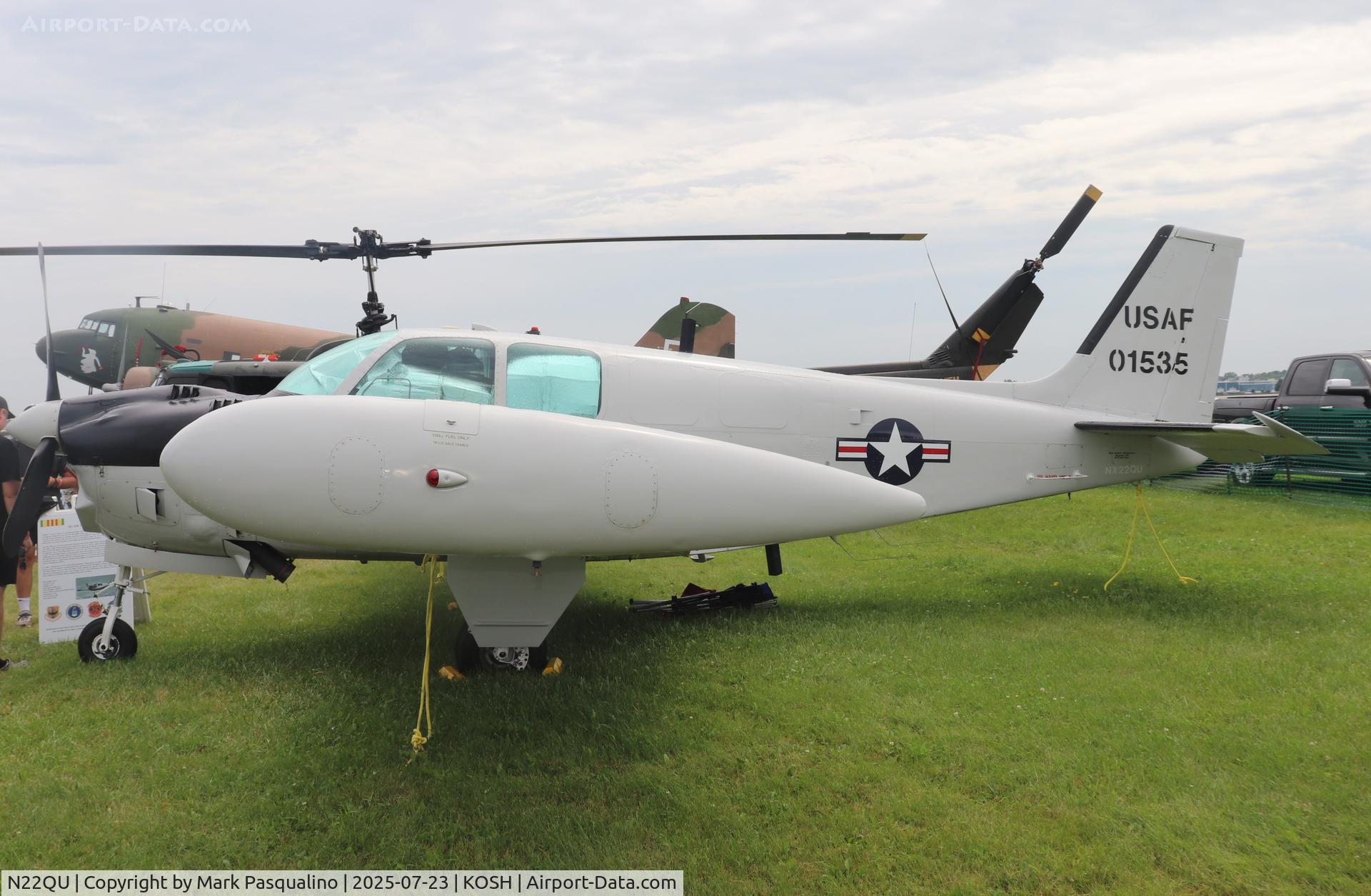 N22QU, 1970 Beech 1079 C/N EB-14, Beech QU-22