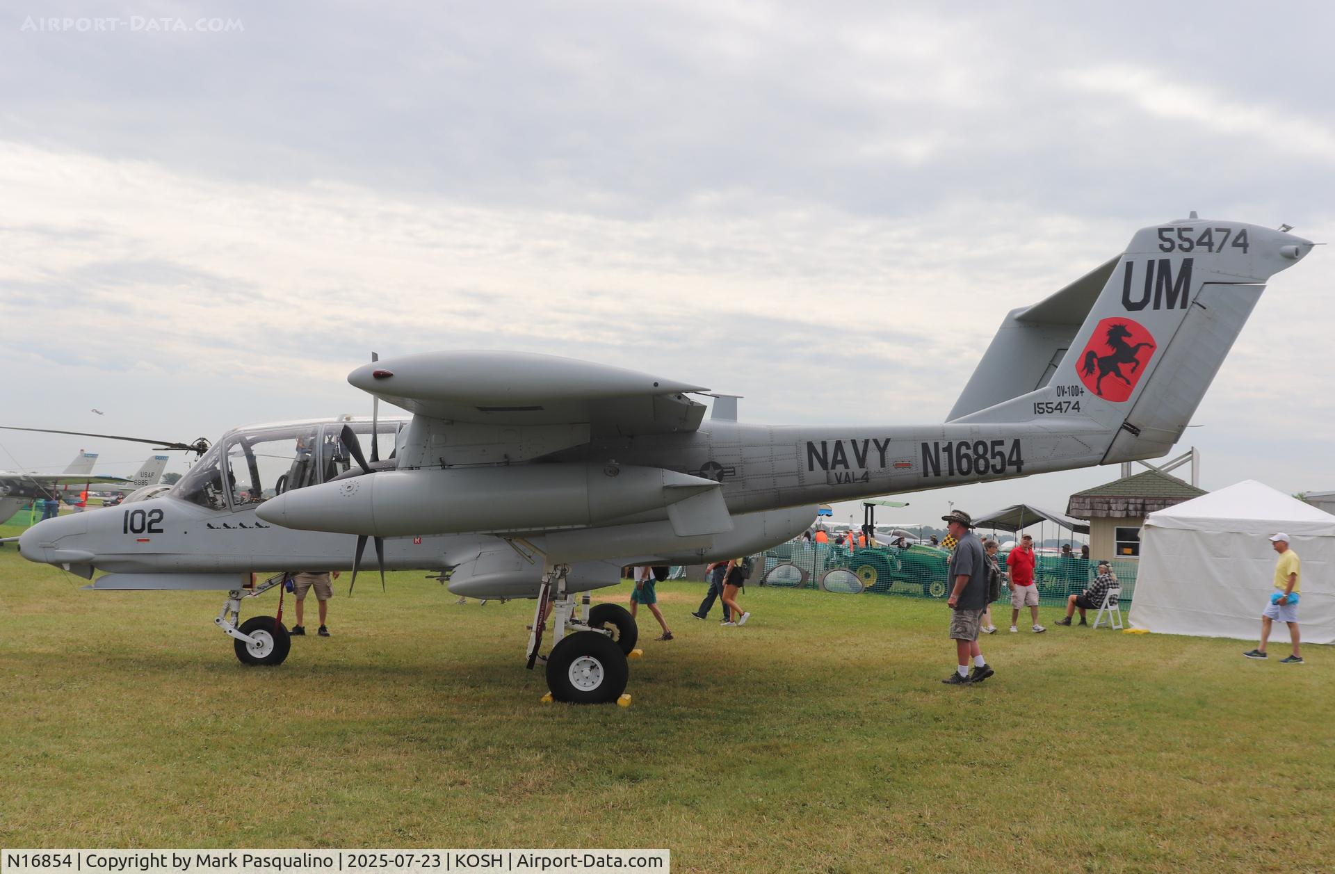 N16854, North American Rockwell OV-10D Bronco C/N 305-85, North American Rockwell OV-10D