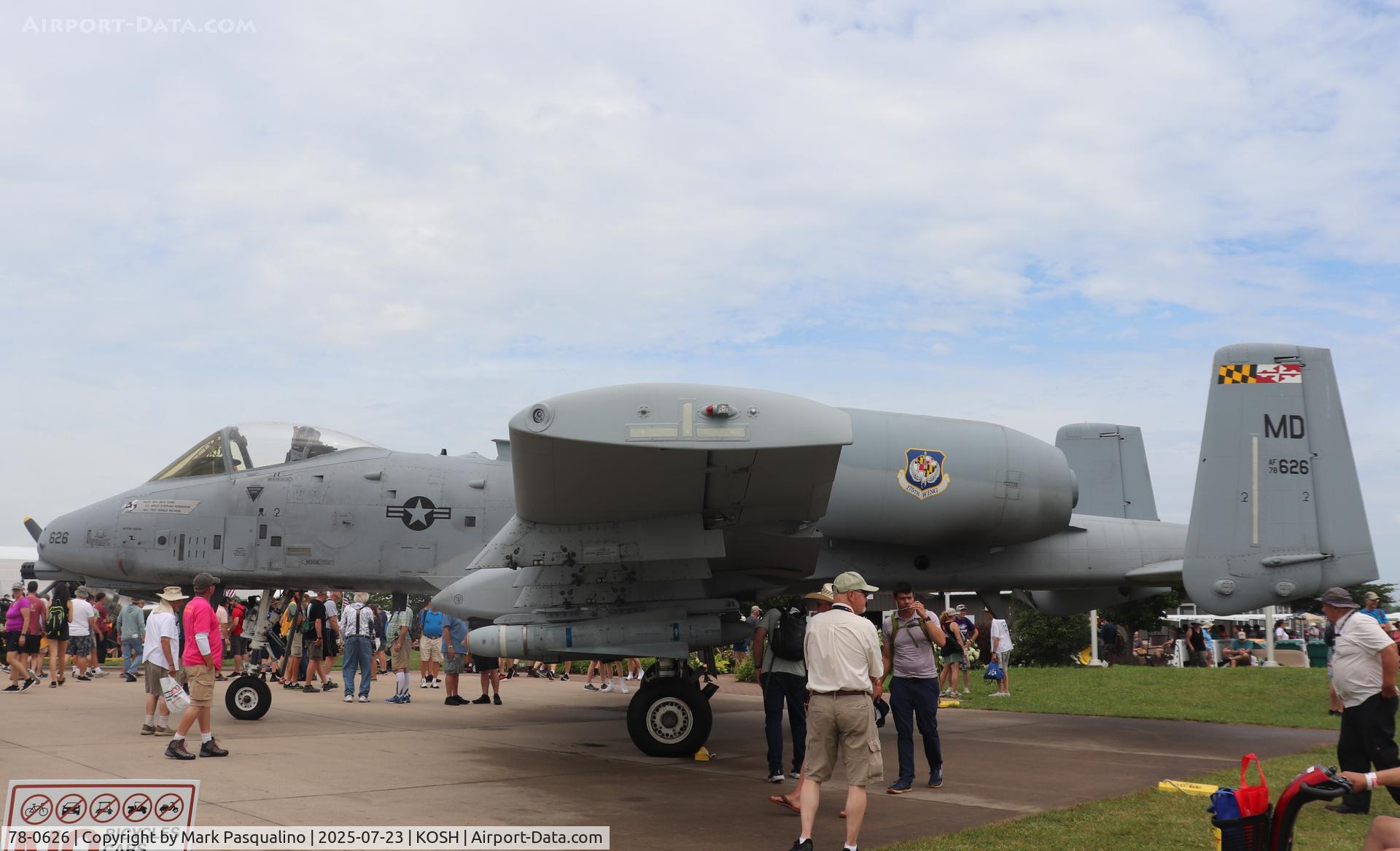 78-0626, 1978 Fairchild Republic A-10C Thunderbolt II C/N A10-0246, Fairchild Republic A-10C Thunderbolt II