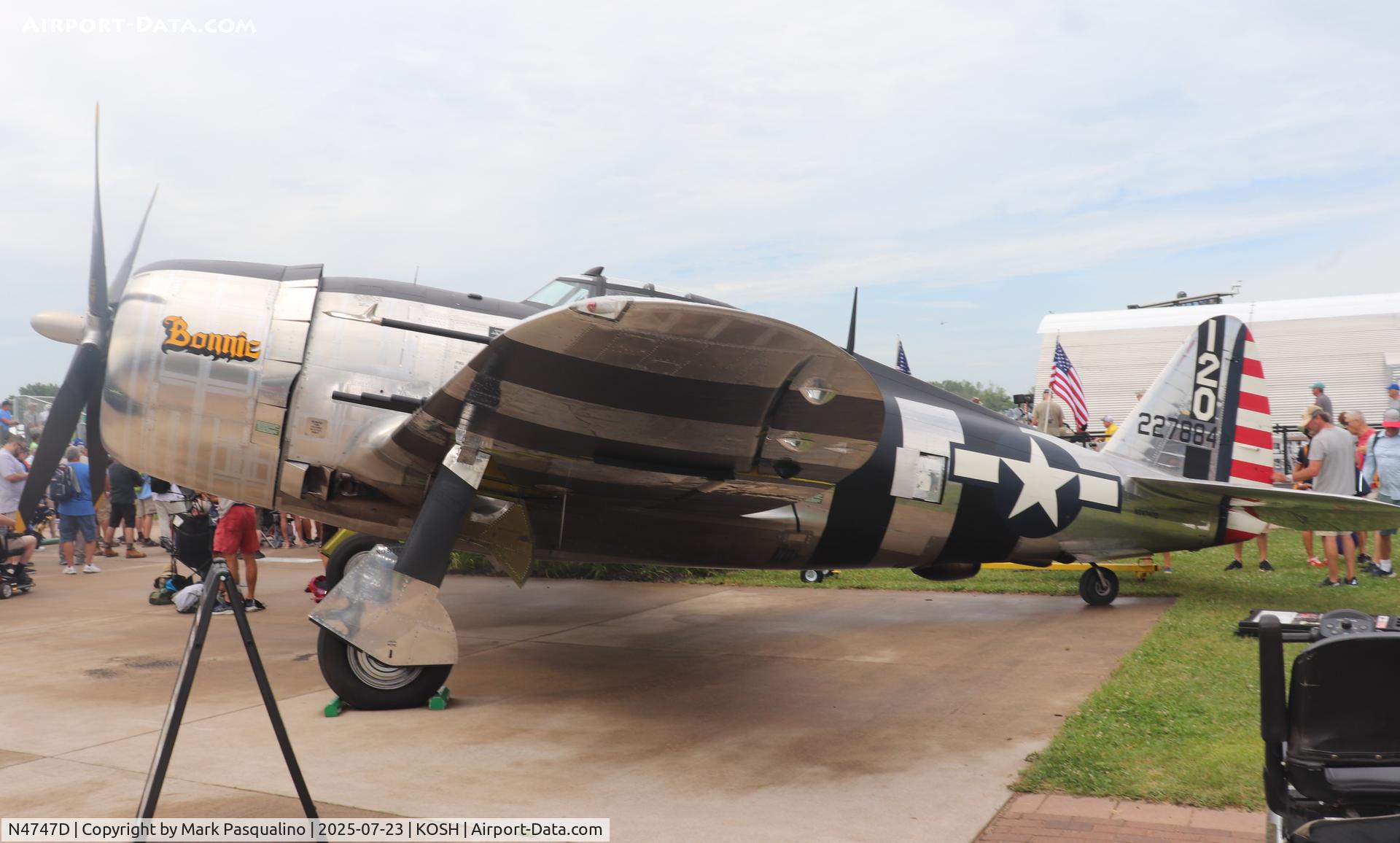 N4747D, 1942 Republic P-47D Thunderbolt C/N 2695-1771, Republic P-47D Thunderbolt