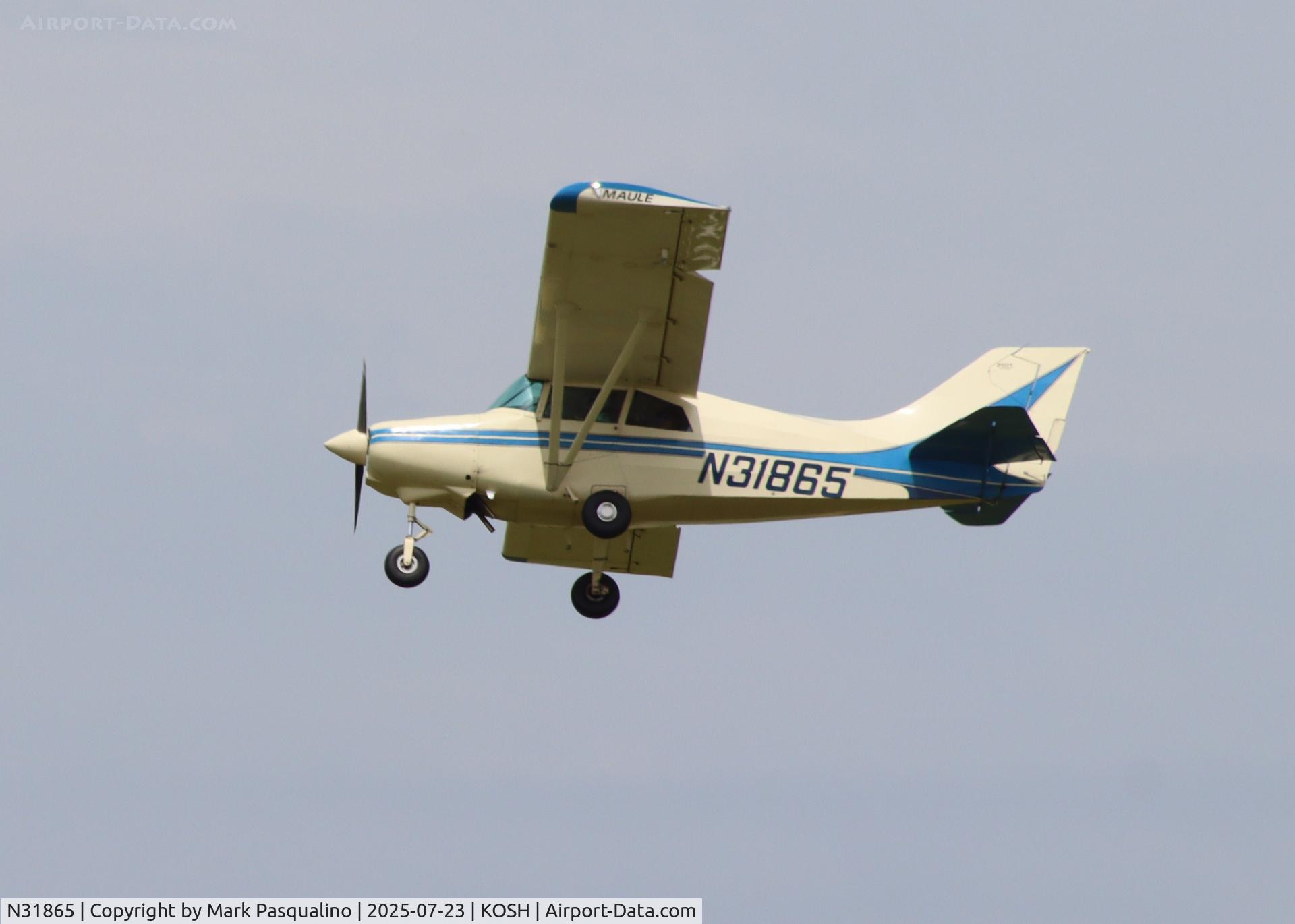N31865, 1995 Maule MXT-7-160 Super Rocket C/N 17003C, Maule MXT-7-160
