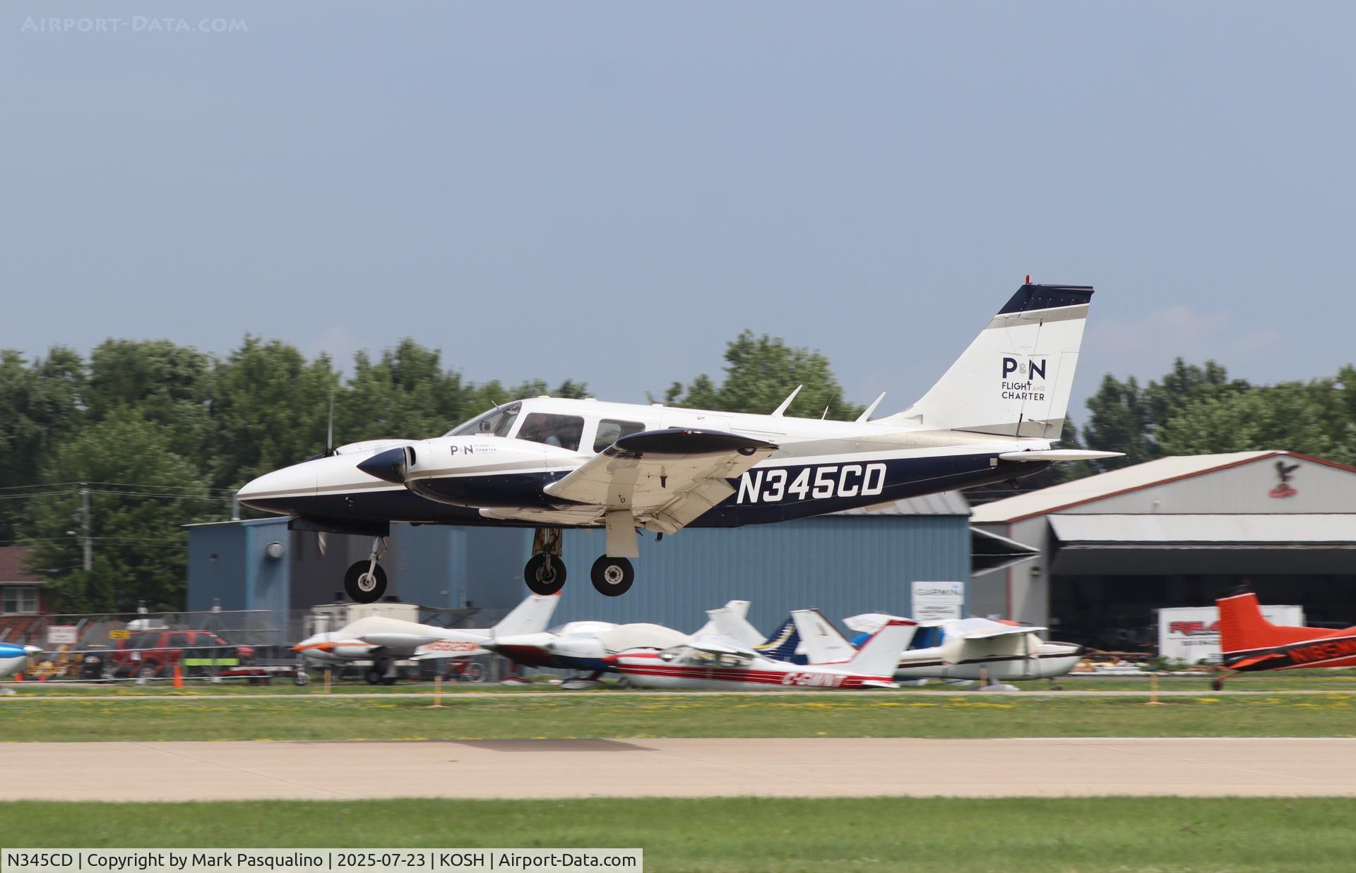 N345CD, Piper PA-34-200T C/N 34-7770148, Piper PA-34-200T
