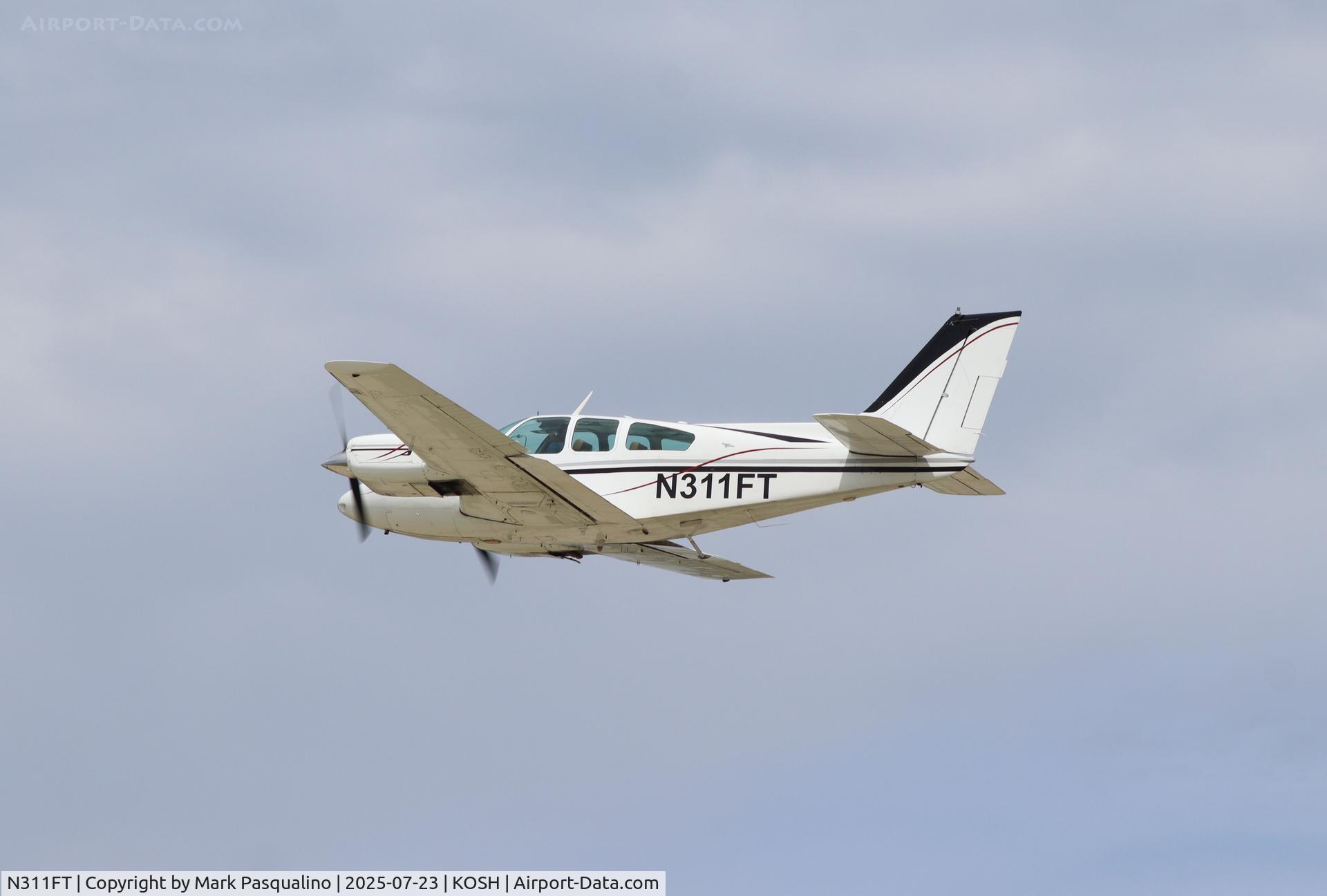 N311FT, 1964 Beech 95-B55 (T42A) Baron C/N TC-744, Beech B55