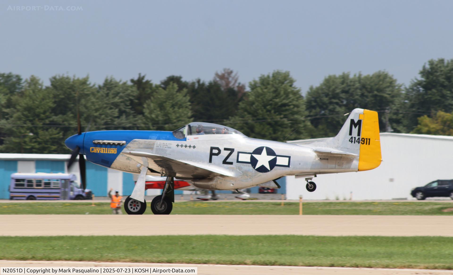 N2051D, 1944 North American P-51D Mustang C/N 122-39913 (44-73454), North American P-51D