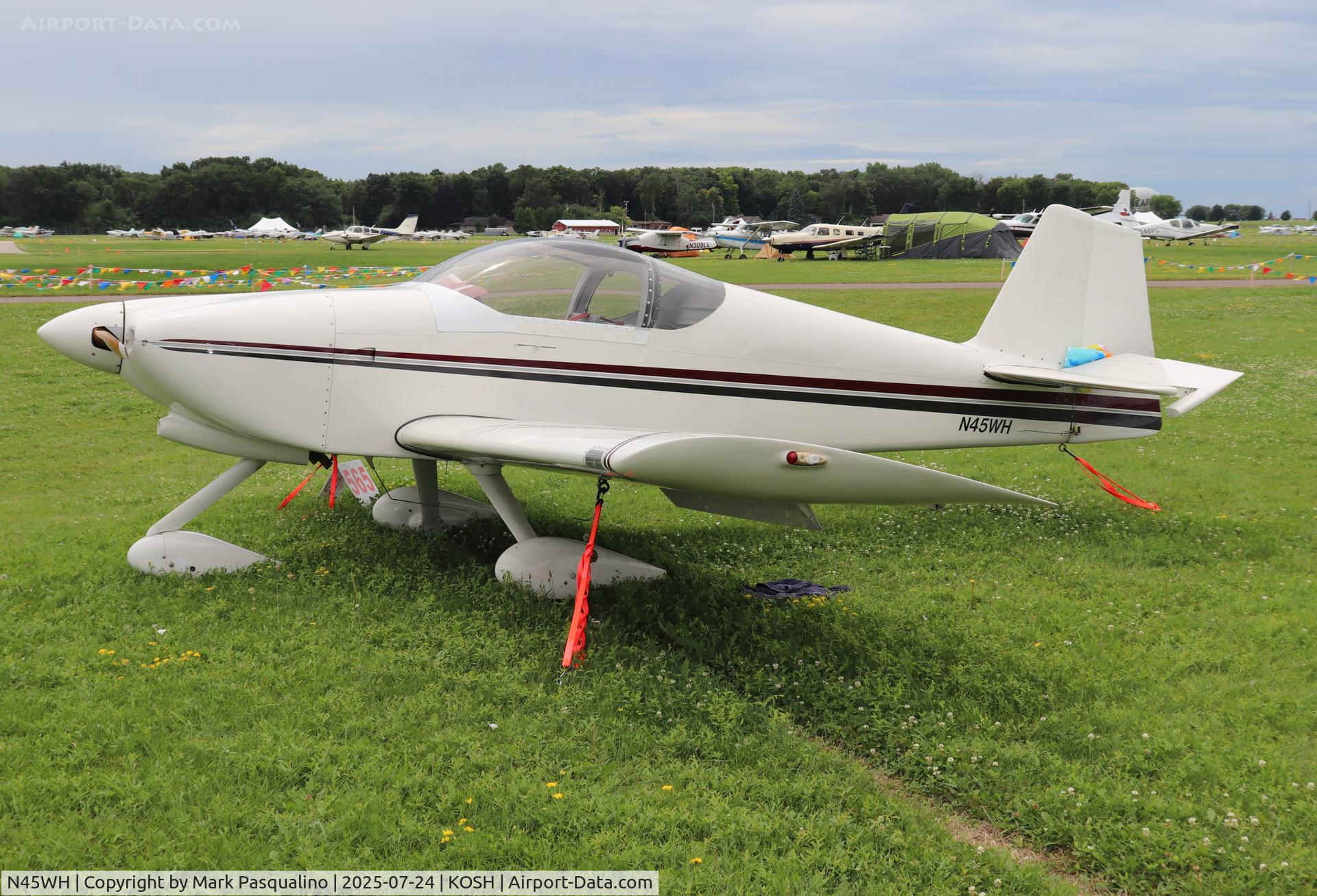N45WH, Vans RV-6A C/N 1 (N45WH), Vans RV-6A