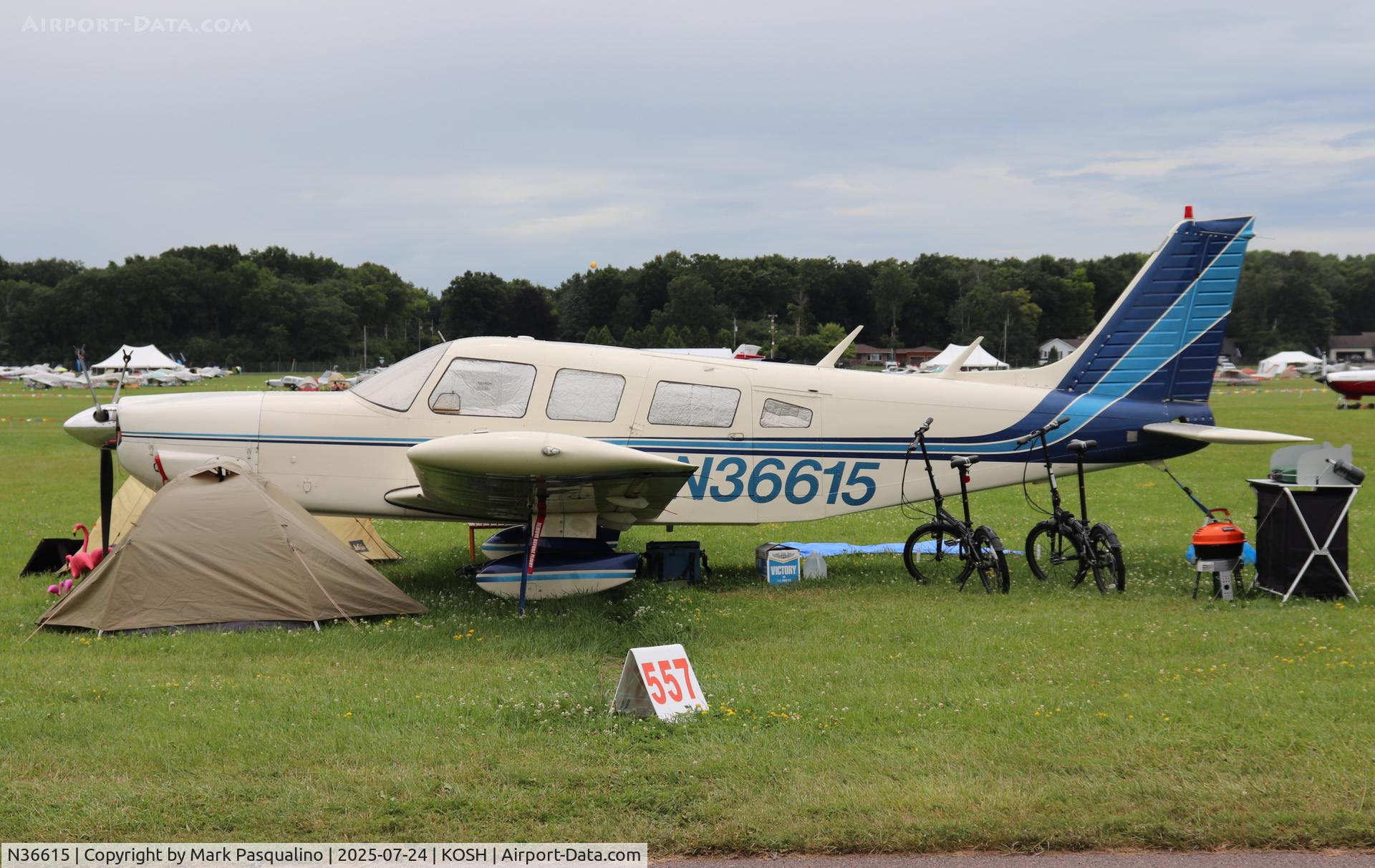 N36615, 1978 Piper PA-32-300 Cherokee Six C/N 32-7840166, Piper PA-32-300