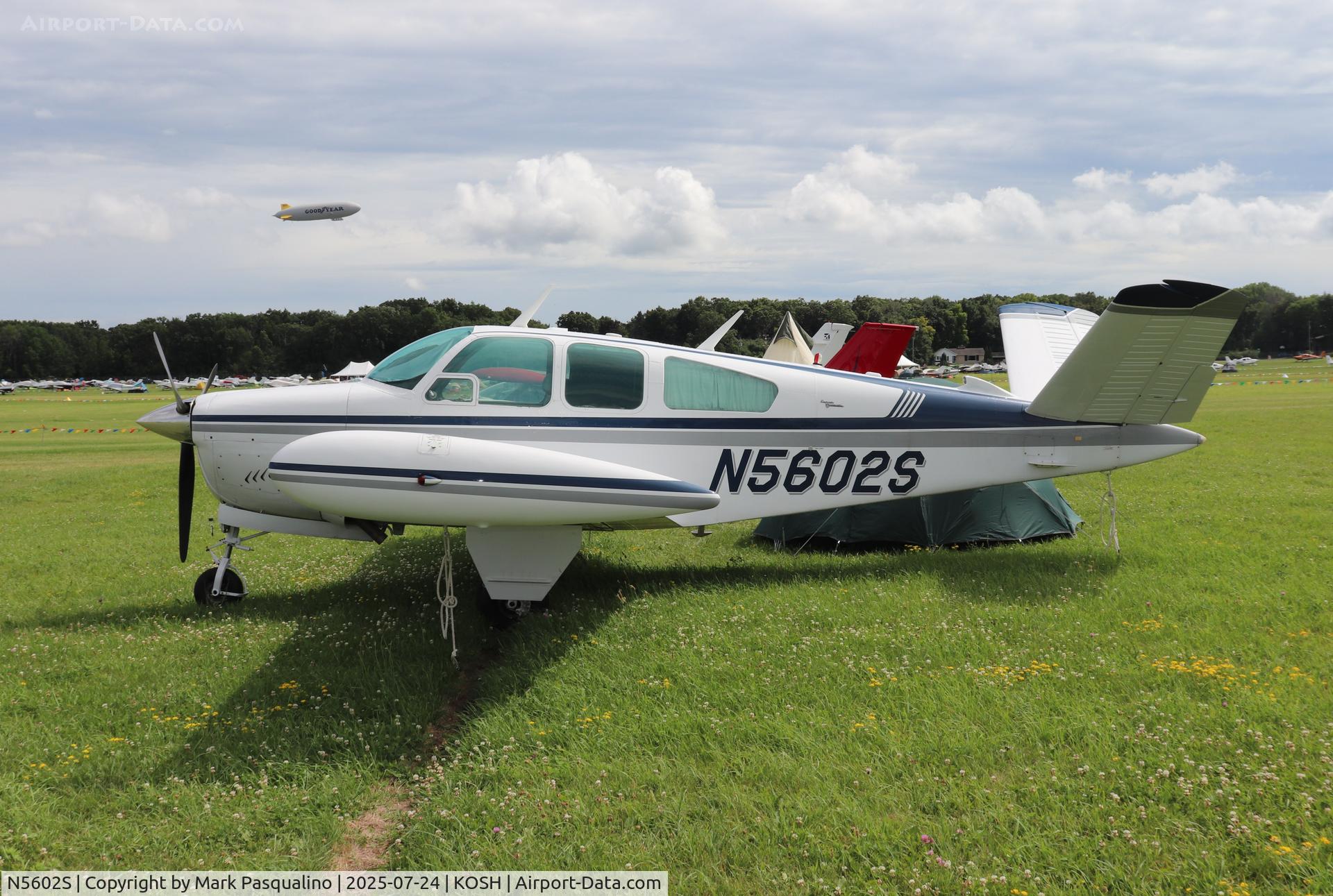 N5602S, 1966 Beech V35 Bonanza C/N D-8153, Beech V35