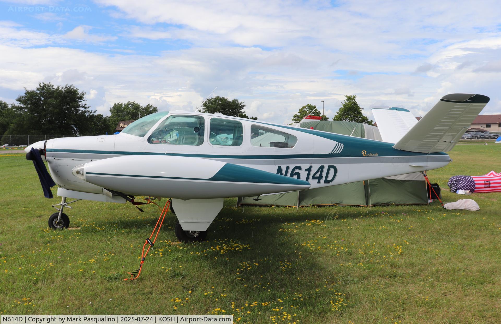 N614D, 1951 Beech C35 Bonanza C/N D-2872, Beech C35