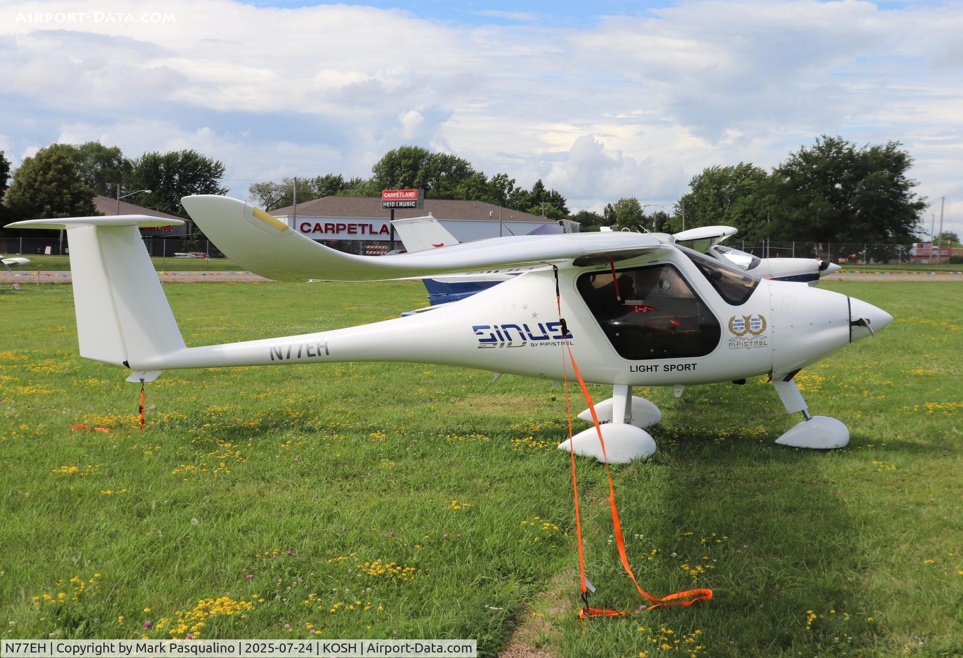 N77EH, 2013 Pipistrel Sinus C/N 502 SN 912 LSA, Pipistrel Sinus