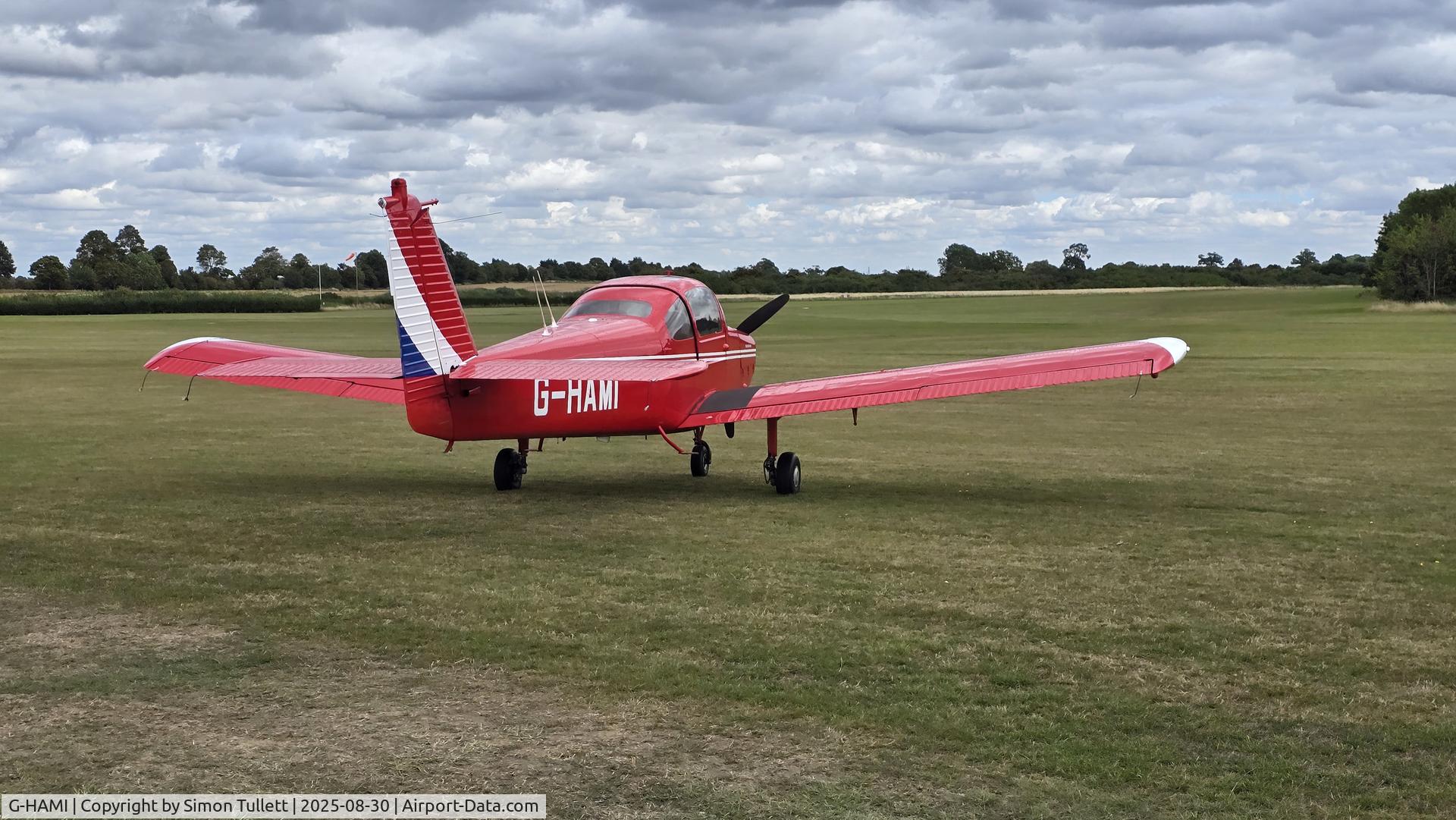 G-HAMI, 1973 Fuji FA-200-180 Aero Subaru C/N 188, Shuttleworth, Old Warden airfield