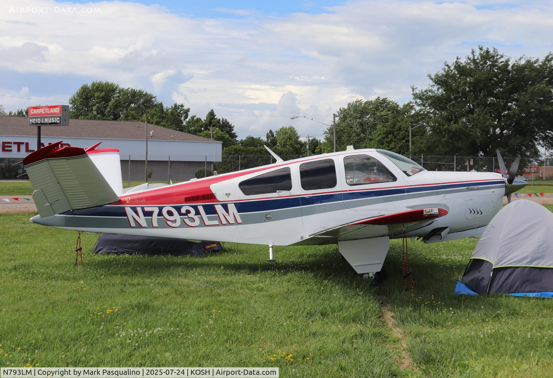 N793LM, 1979 Beech V35B Bonanza C/N D-10300, Beech V35B