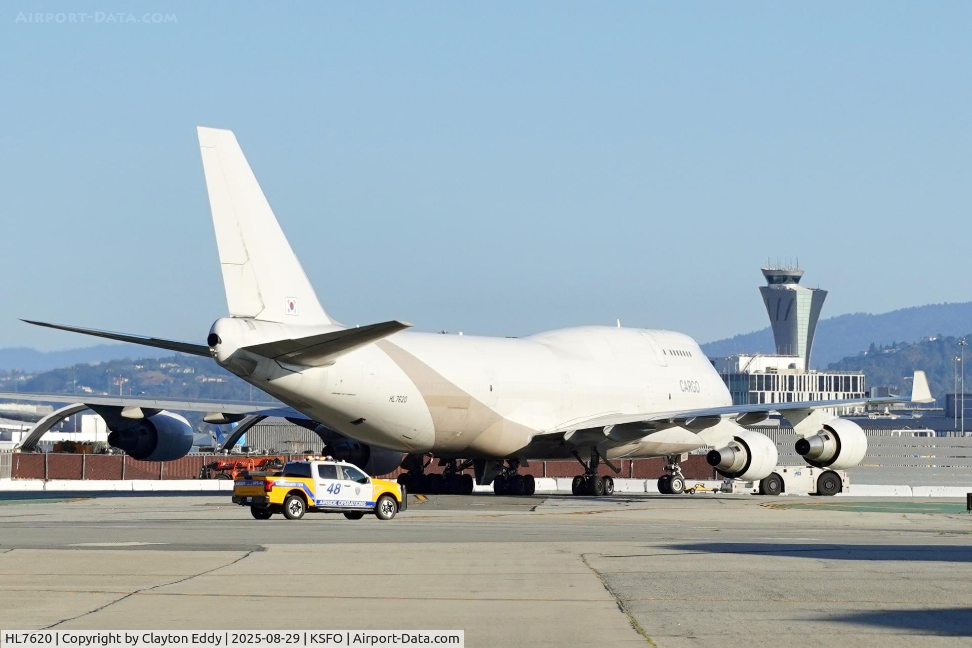 HL7620, 1999 Boeing 747-419BDS(F) C/N 29375, SFO 2025