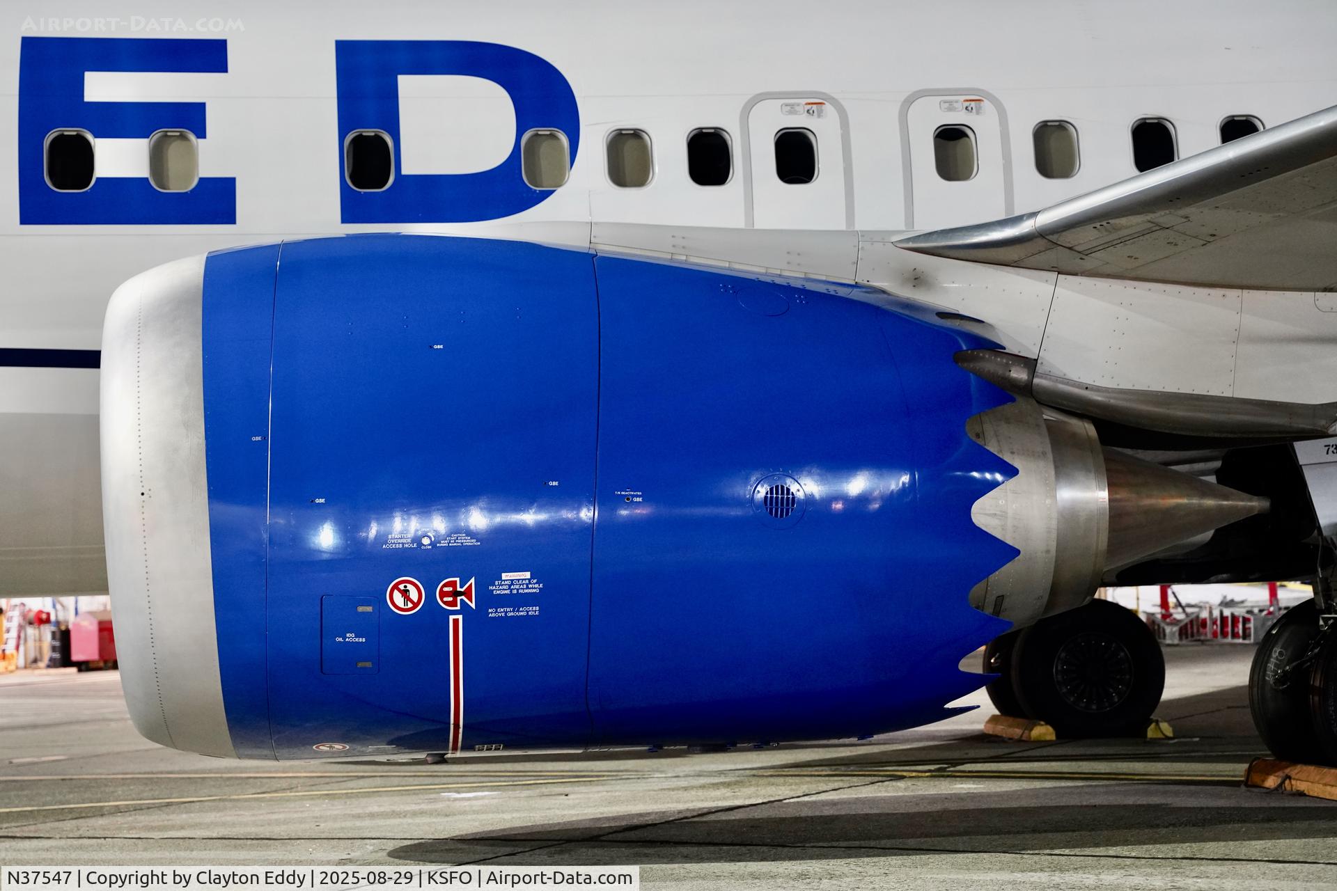 N37547, 2022 Boeing 737-9 MAX C/N 64477, SfO 2025