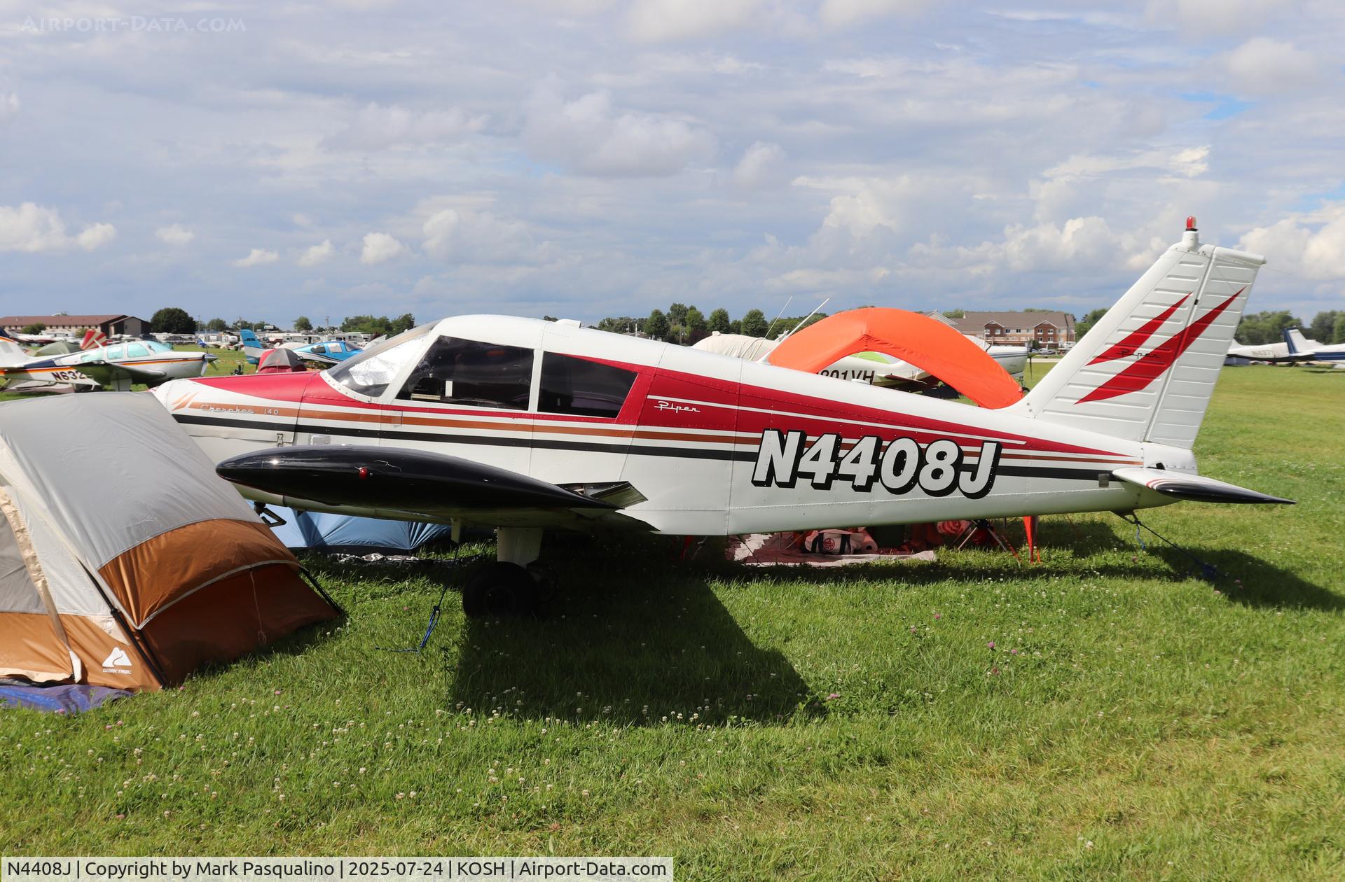 N4408J, 1967 Piper PA-28-140 C/N 28-22803, Piper PA-28-140