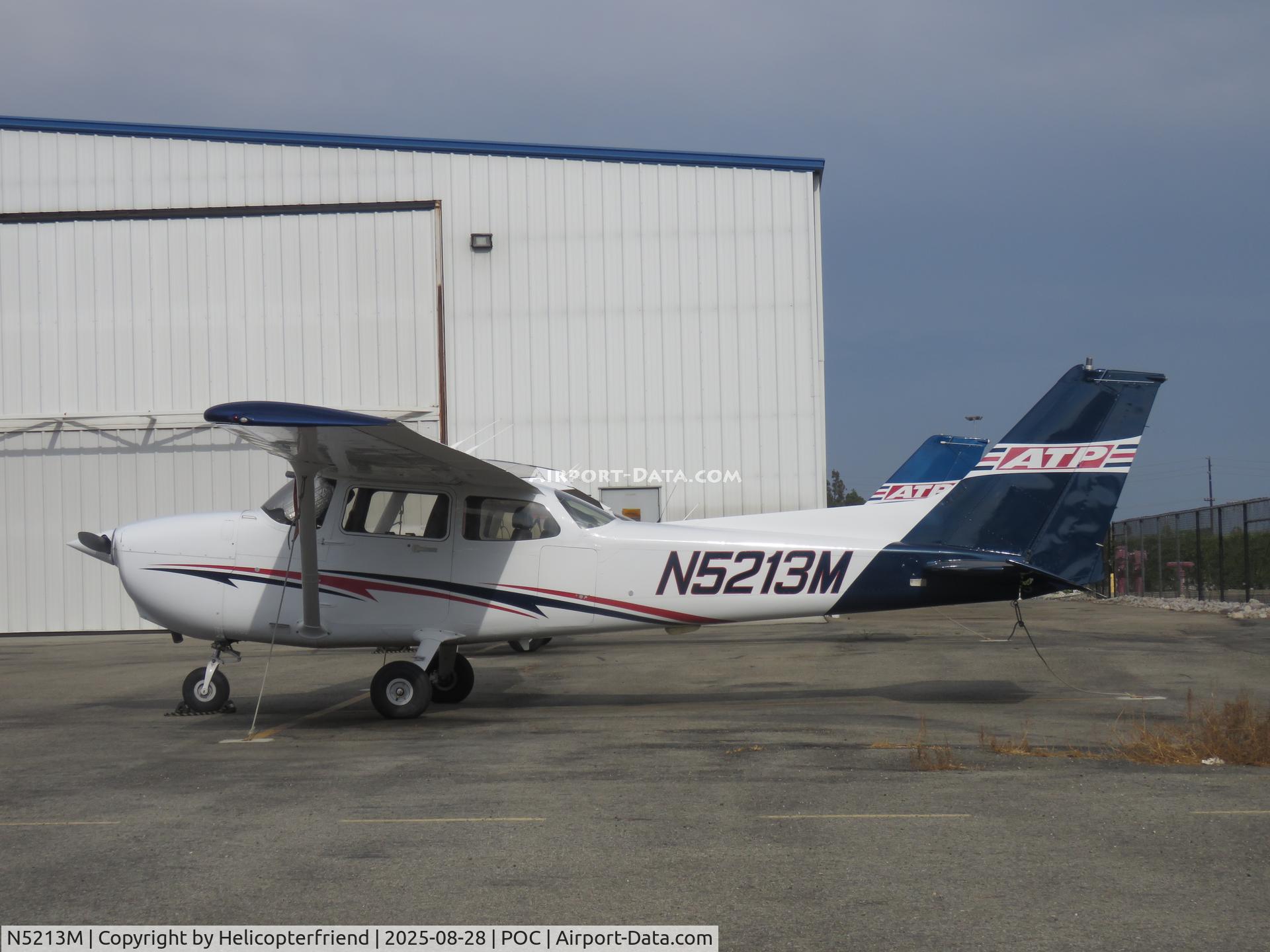 N5213M, 2002 Cessna 172S C/N 172S9127, Parked at ATP