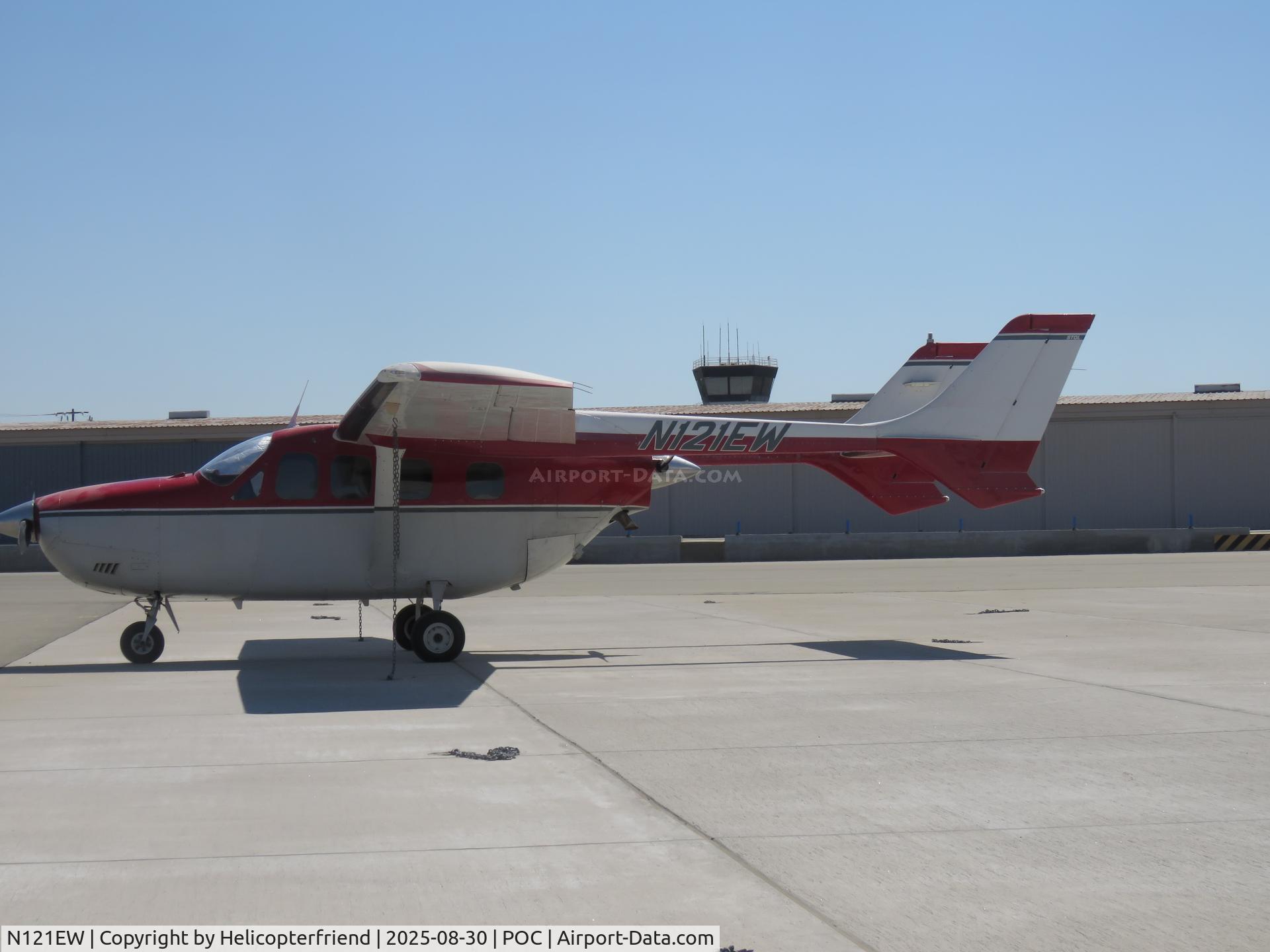 N121EW, 1979 Cessna P337H C/N P337H-0336, Parked north side transit parking