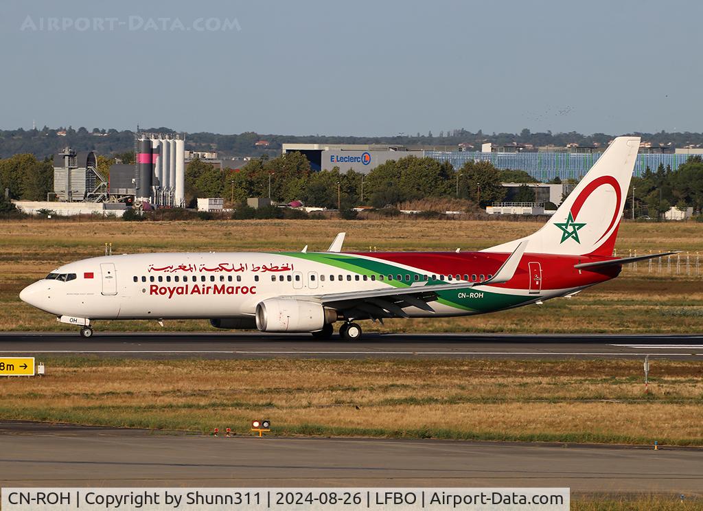 CN-ROH, 2006 Boeing 737-85P C/N 33978, Landing rwy 32L in new c/s