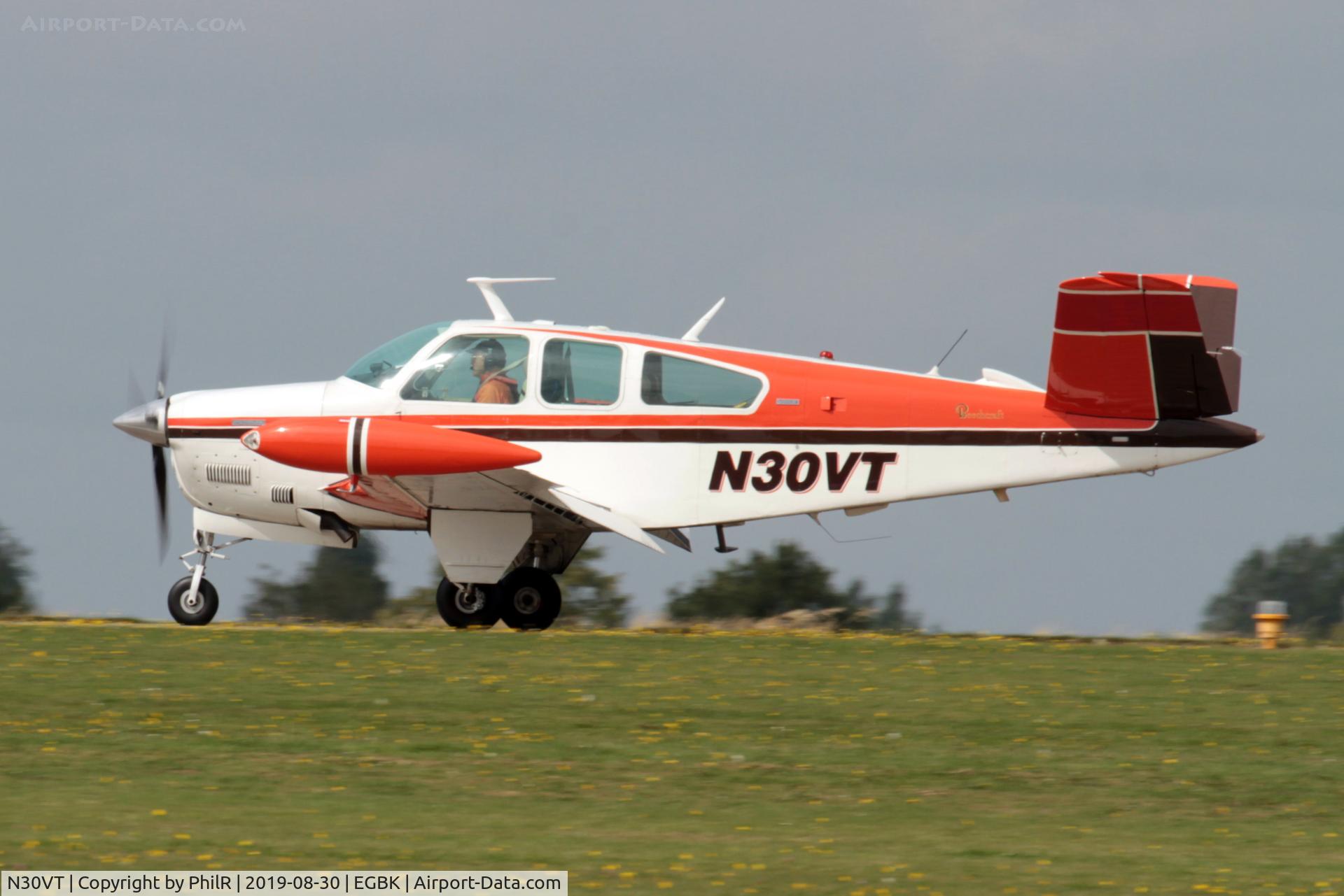 N30VT, 1973 Beech V35B Bonanza Bonanza C/N D-9439, N30VT 1973 Beech V35B Bonanza LAA Rally Sywell