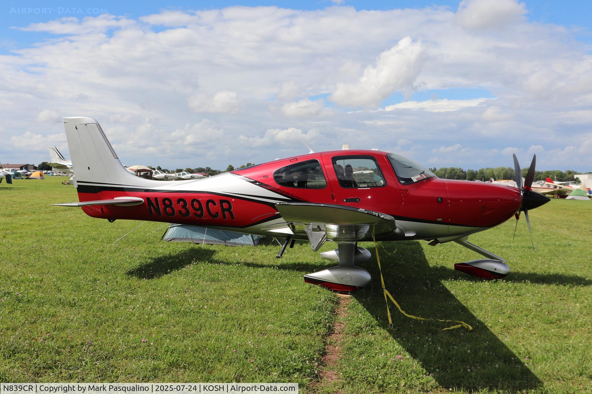 N839CR, 2024 Cirrus SR22T C/N 9839, Cirrus SR22T