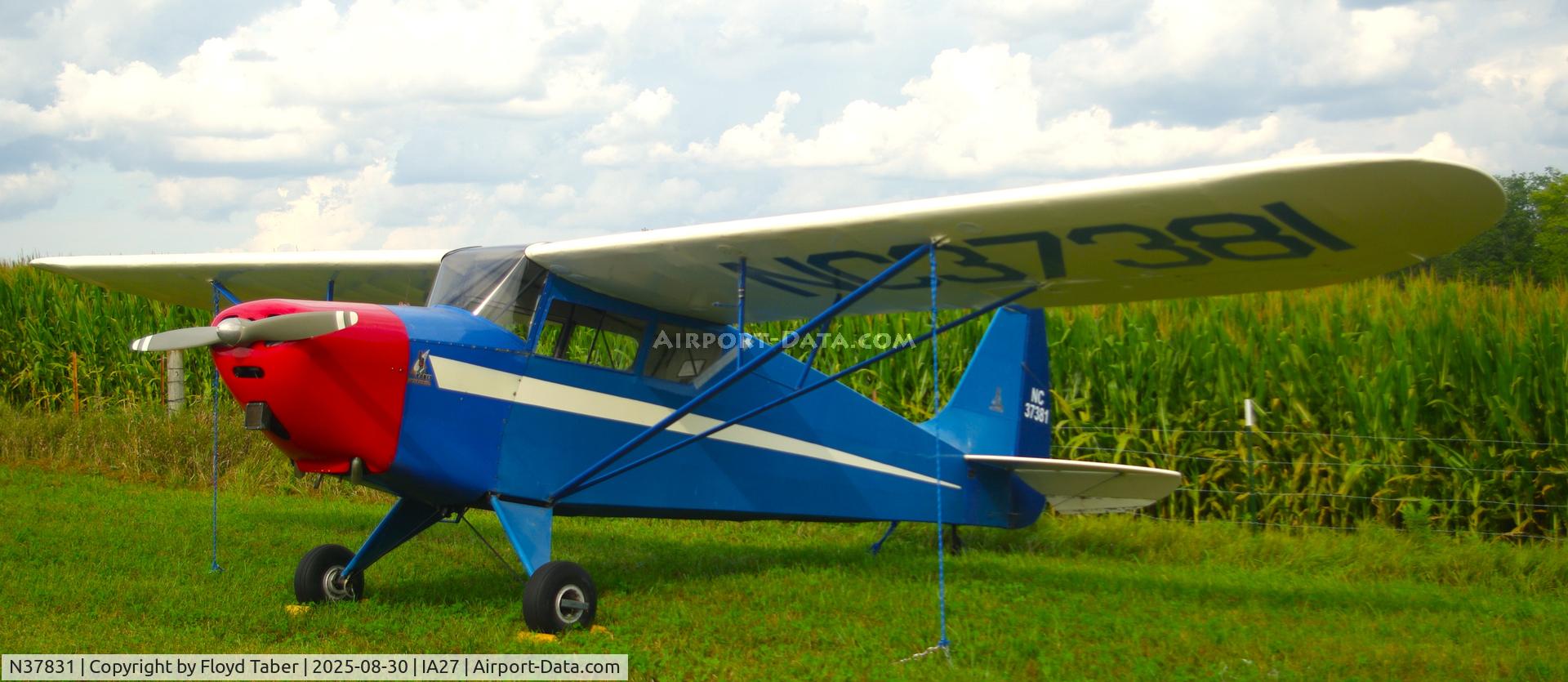 N37831, Culver LFA C/N 335, The Annual Blakesburg Iowa 2025 Fly In