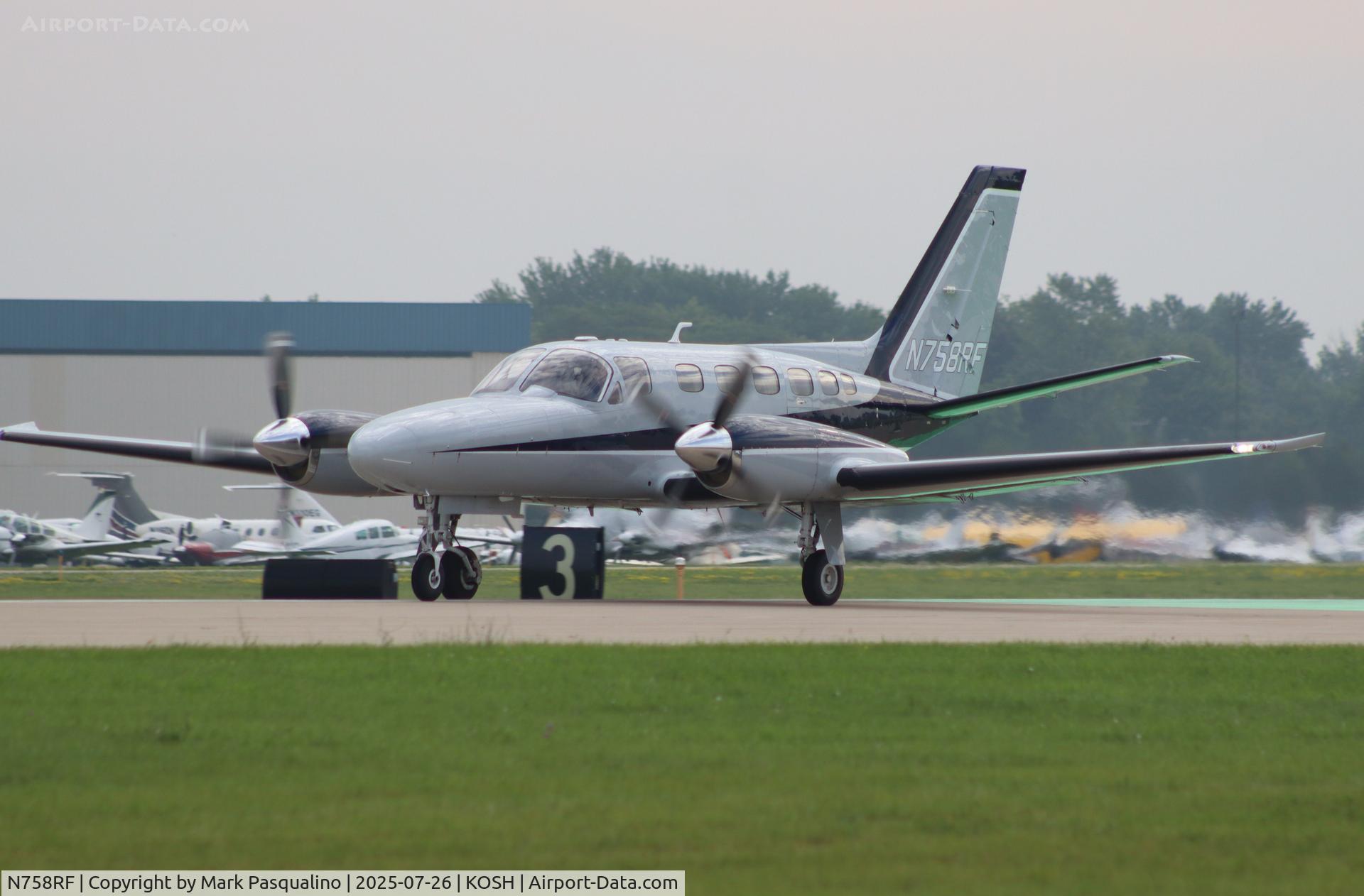 N758RF, 1978 Cessna 441 C/N 441-0012, Cessna 441