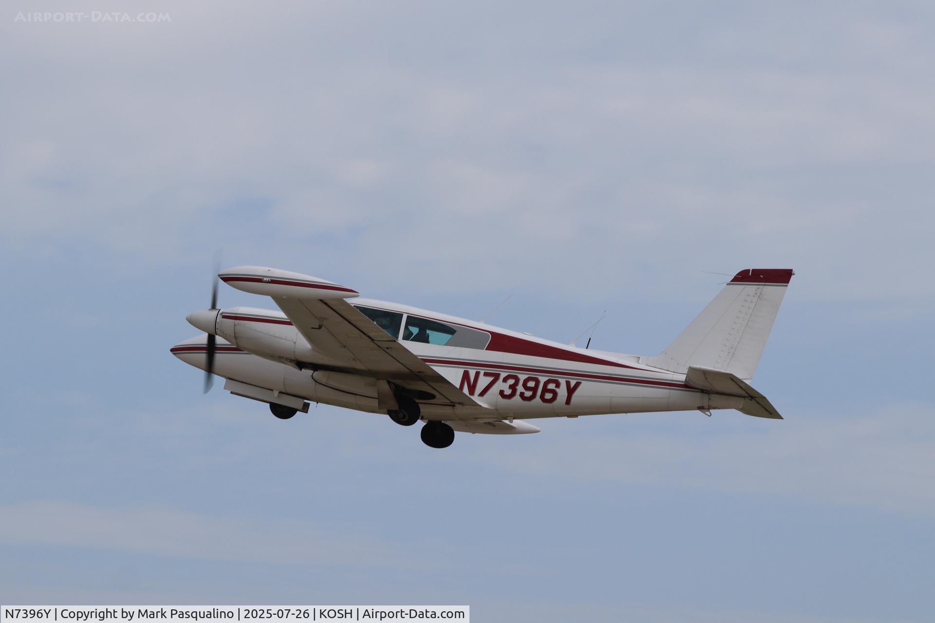 N7396Y, 1964 Piper PA-30 Twin Comanche C/N 30-454, Piper PA-30