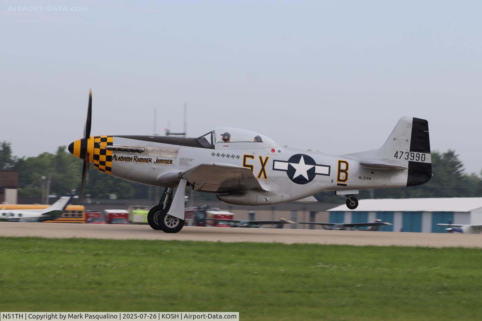 N51TH, 1944 North American P-51D Mustang C/N 122-40530, North American P-51D