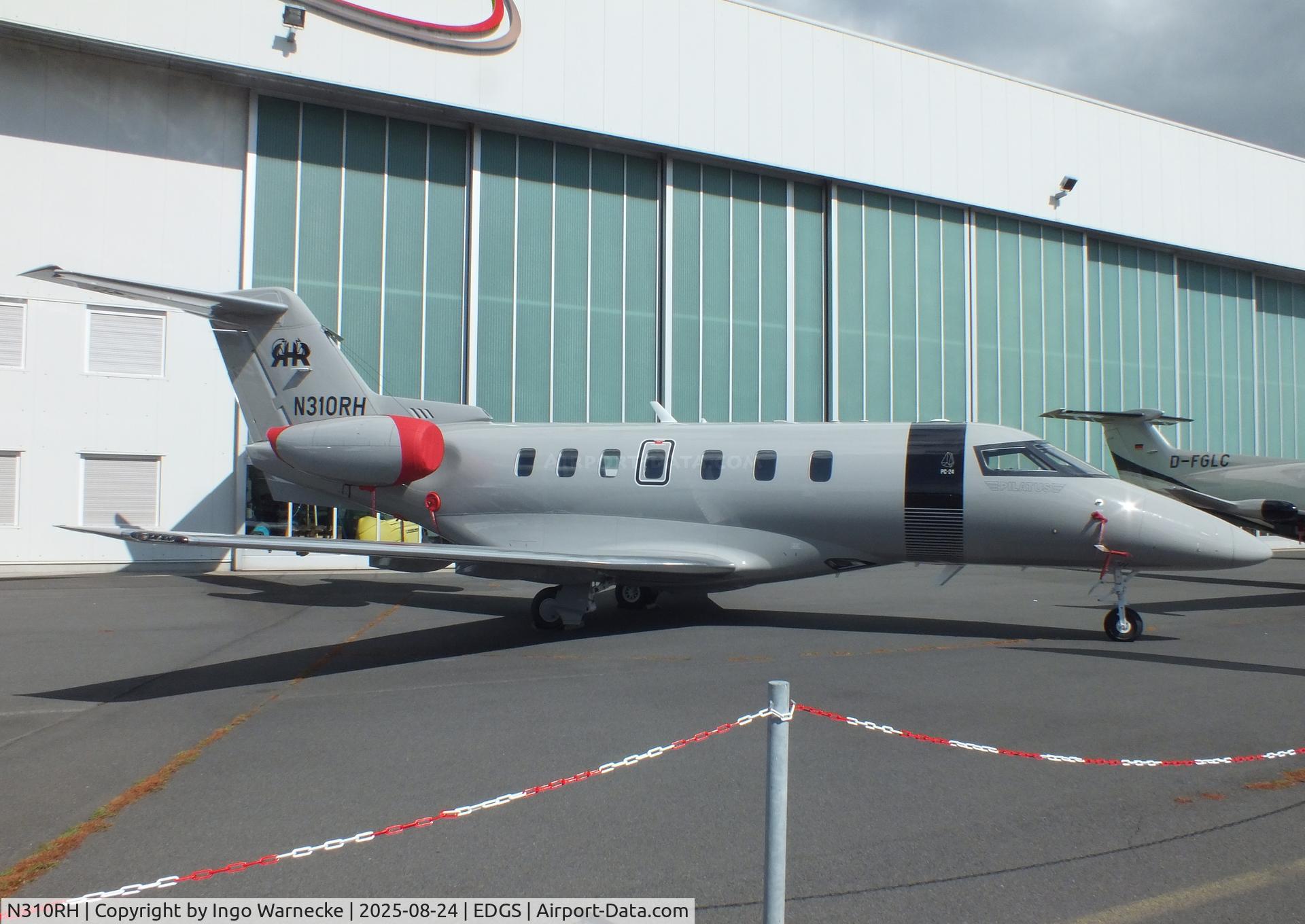 N310RH, 2023 Pilatus PC-24 C/N 322, Pilatus PC-24 at the 2025 Flughafenfest (airport open day) at Siegerlandflughafen (Siegerland airport), Burbach