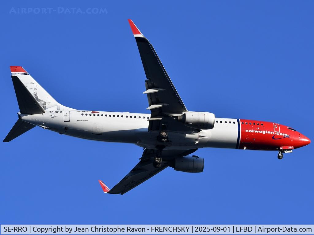 SE-RRO, 2011 Boeing 737-8JP C/N 40868, Copenhagen (CPH)	Bordeaux (BOD)	D83632