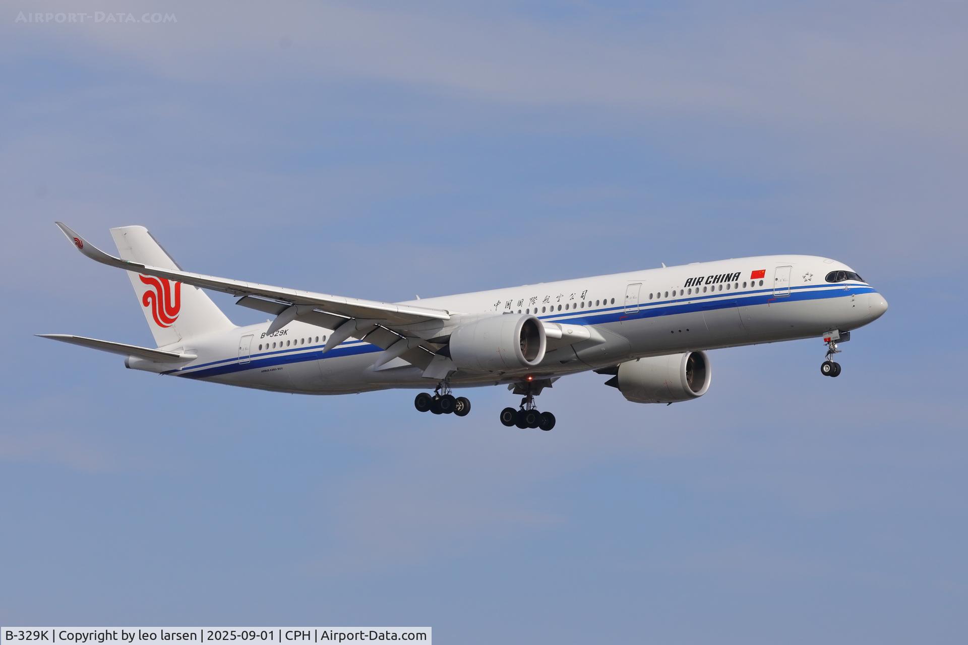 B-329K, 2021 Airbus A350-941 C/N 487, Copenhagen 1.9.2025