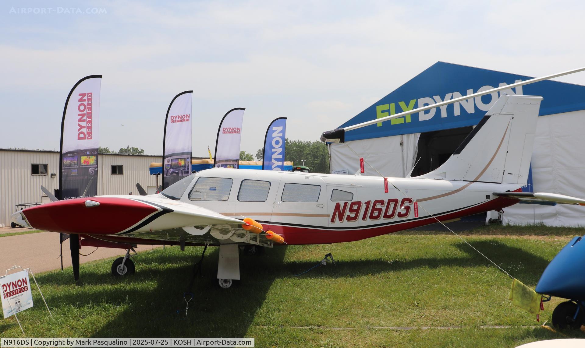 N916DS, Piper PA-34-200T C/N 34-7970237, Piper PA-34-200T