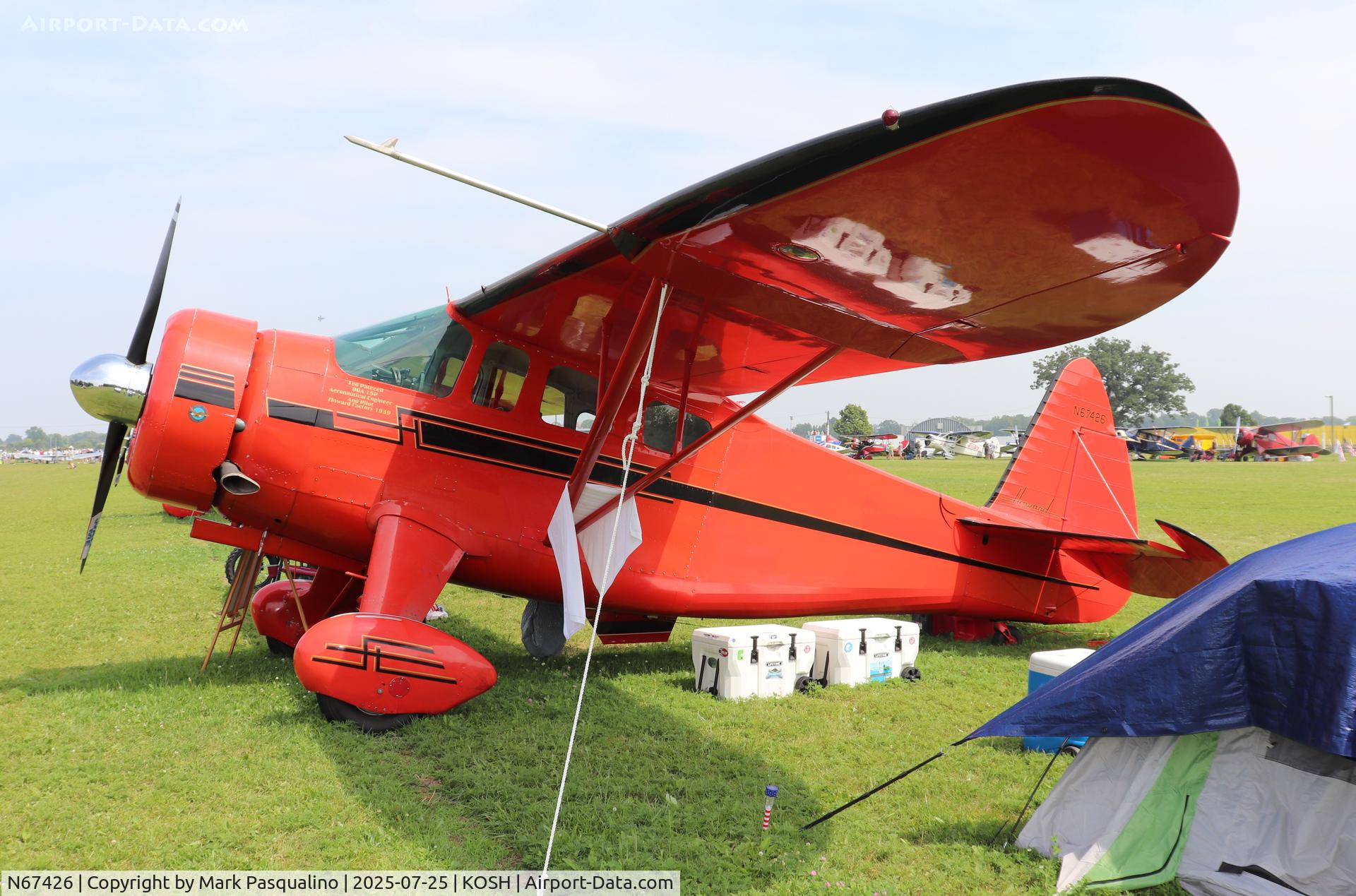 N67426, Howard Aircraft DGA-15P C/N 1710, Howard DGA-15P