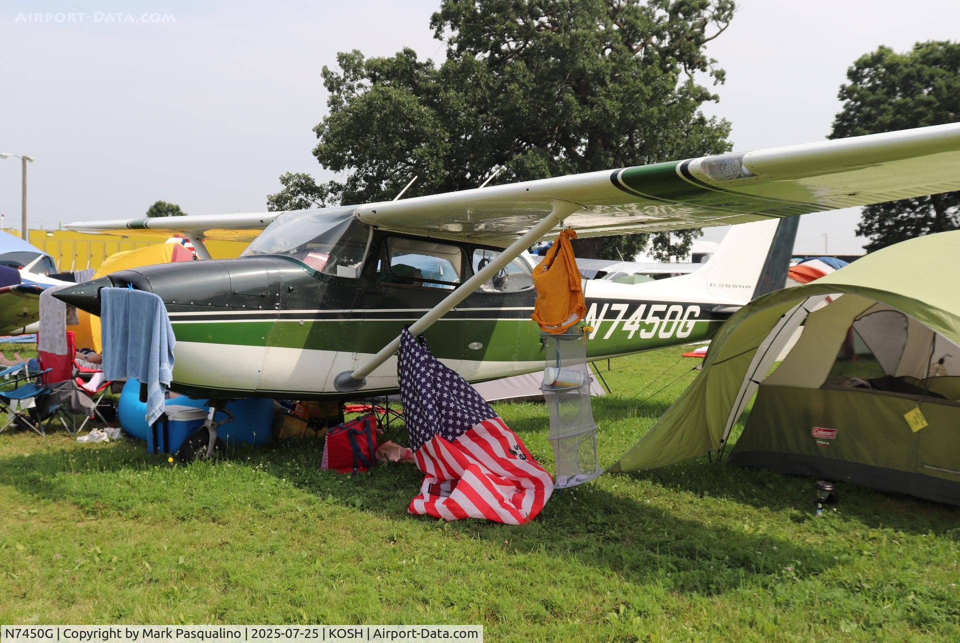 N7450G, 1970 Cessna 172K Skyhawk C/N 17259150, Cessna 172K