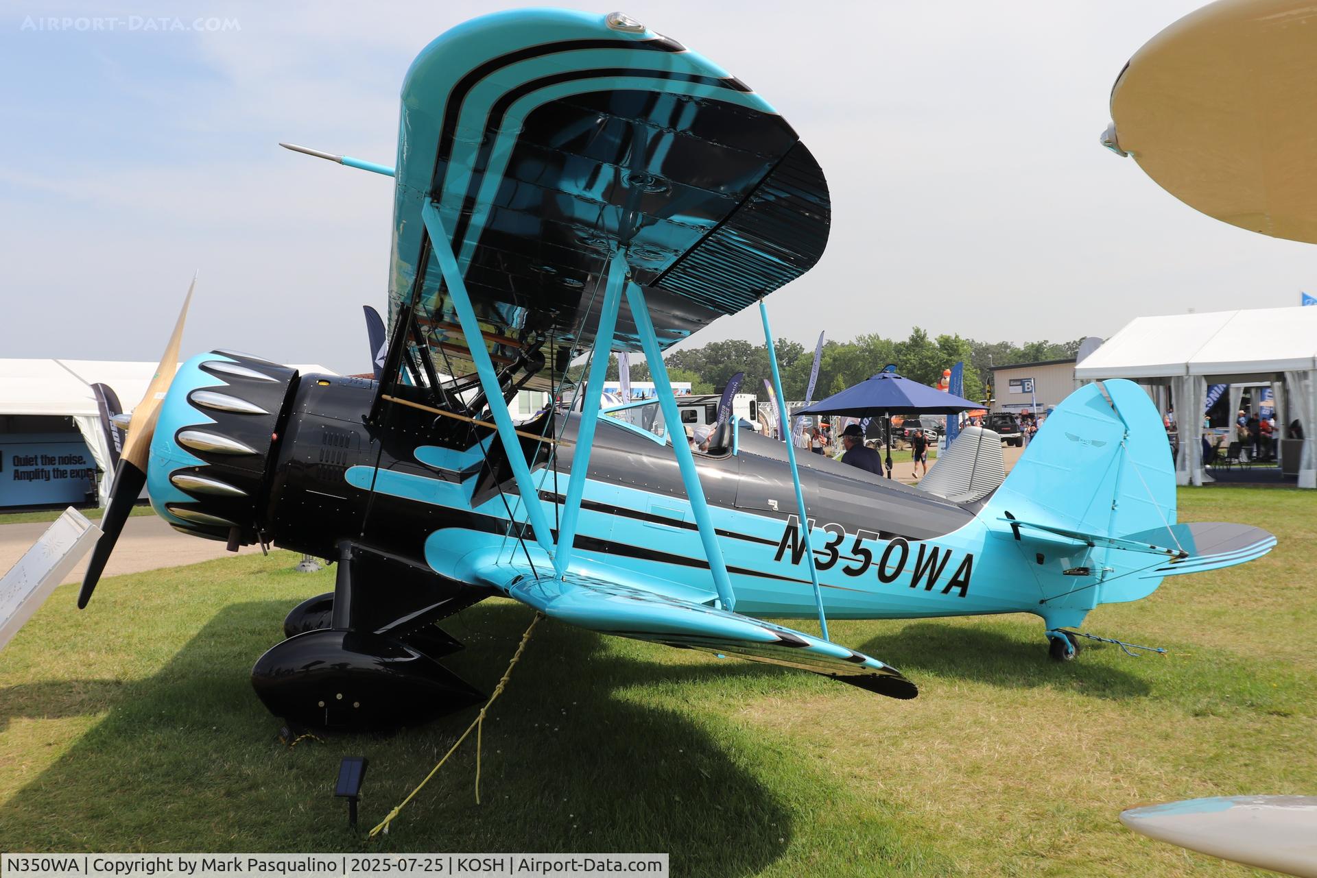 N350WA, 2024 Waco Classic Aircraft YMF-F5C C/N F5C-8-164, Waco YMF-F5C
