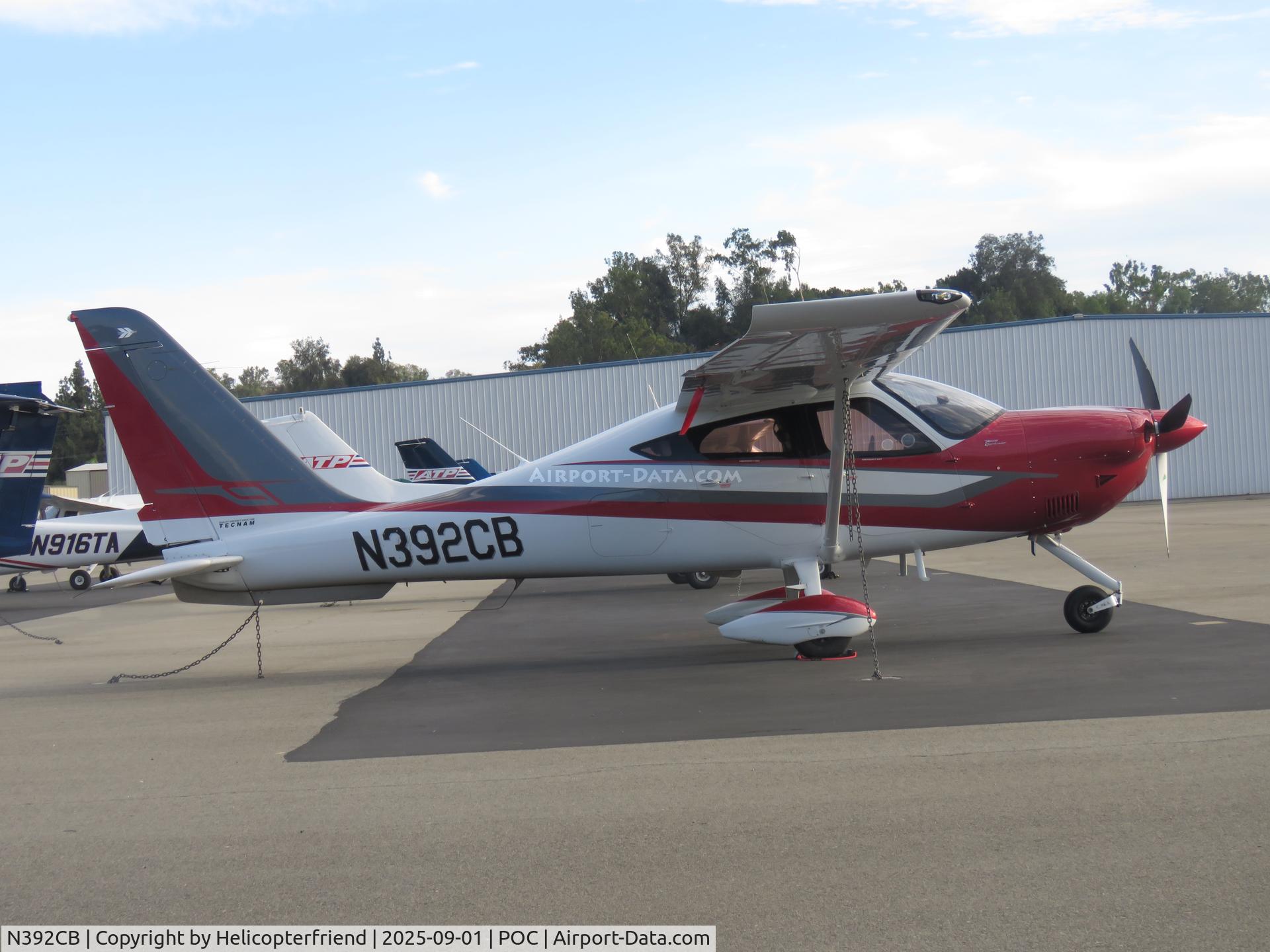 N392CB, 2023 Techa P2010 TDI C/N 223/US, Parked in east transit parking