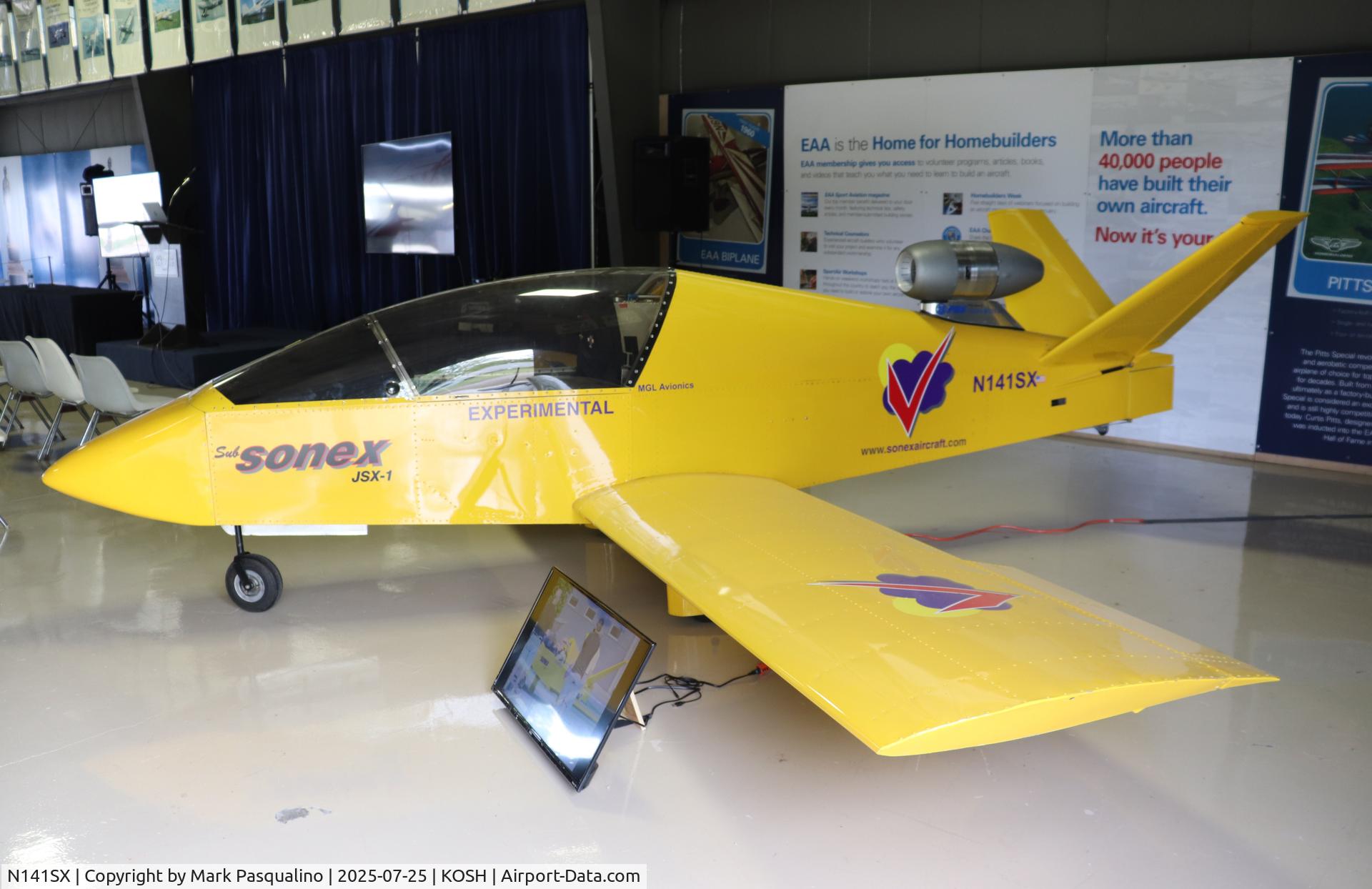 N141SX, Sonex SubSonex C/N 001 (N141SX), Sonex SubSonex