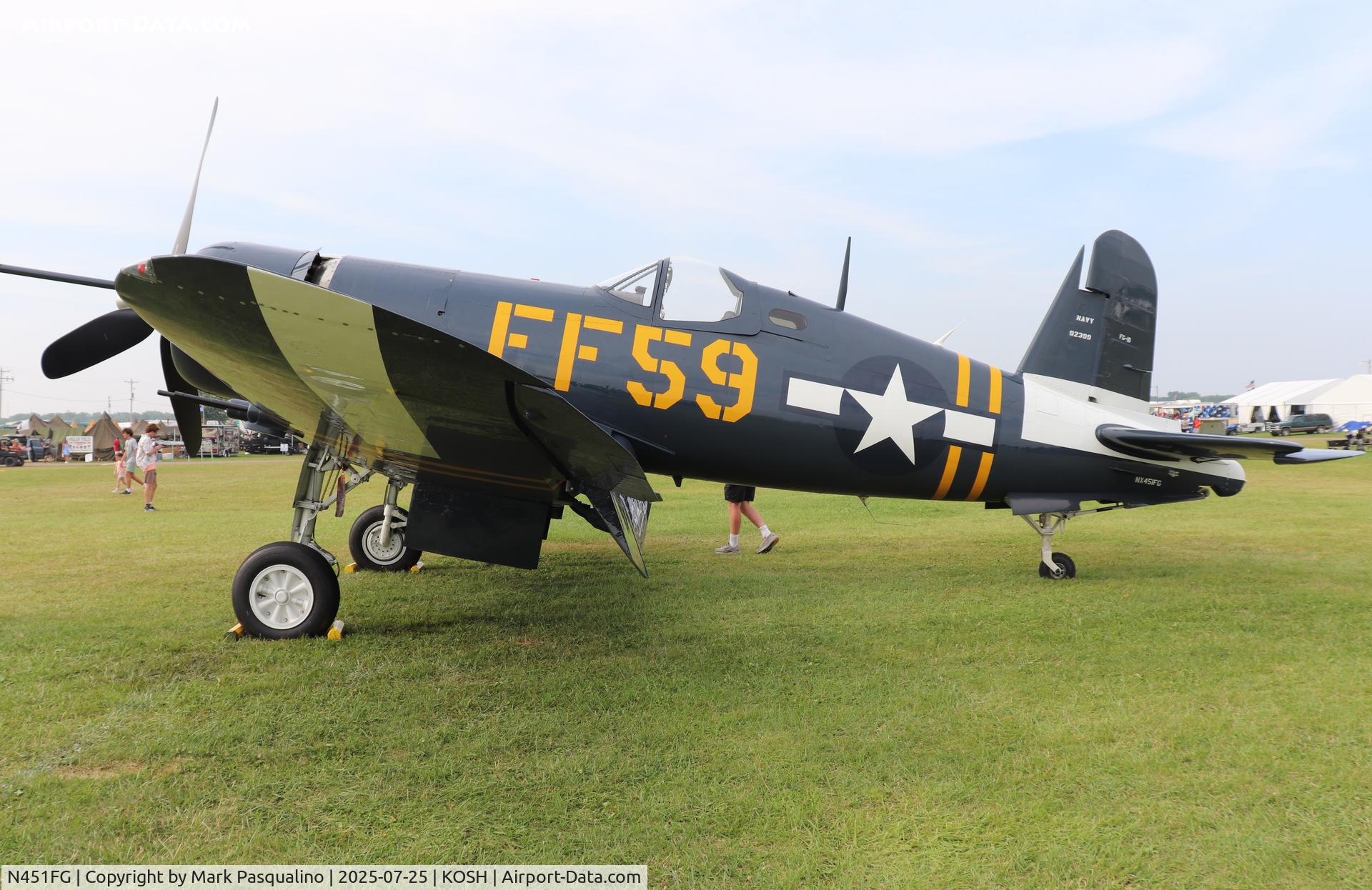 N451FG, 1945 Goodyear FG-1D Corsair C/N 3660, Goodyear FG-1D
