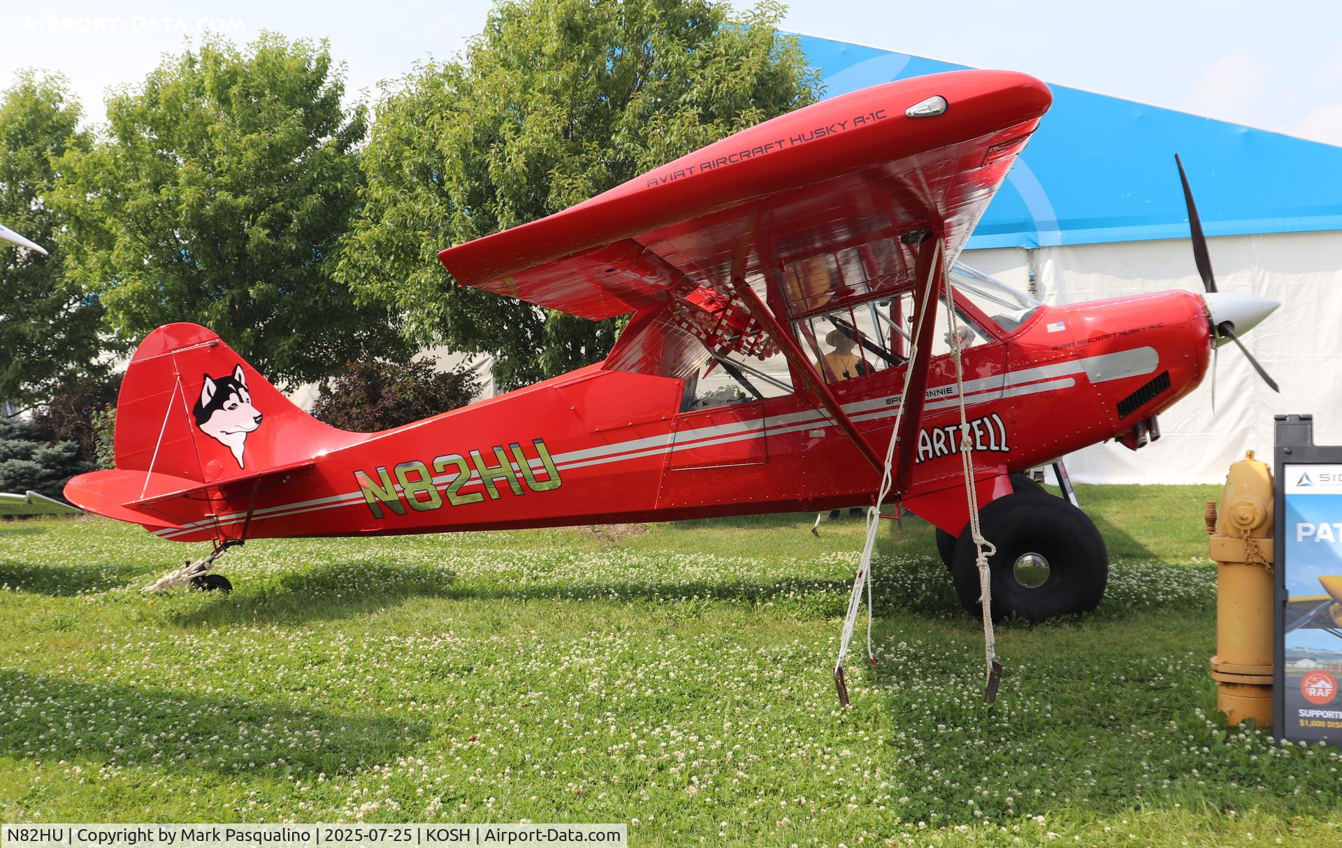 N82HU, 2025 Aviat A-1C-200 Husky C/N 3454, Aviat A-1C-200